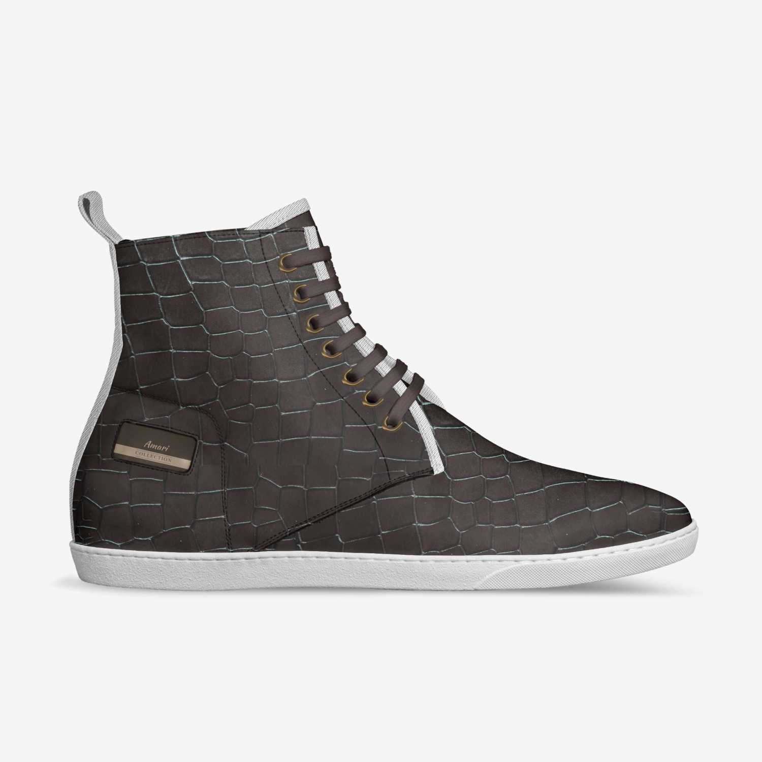 Amari custom made in Italy shoes by Andrico Thompson | Side view