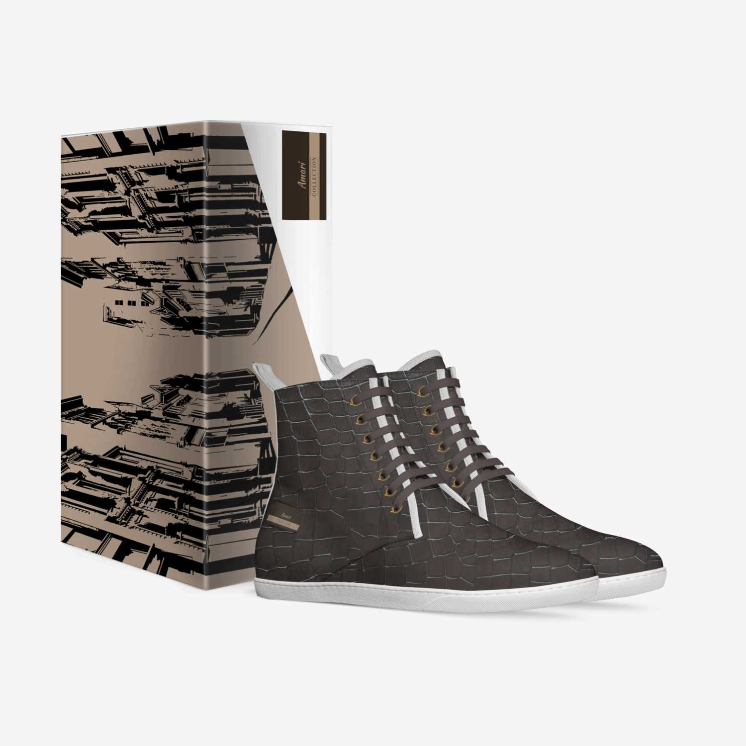 Amari custom made in Italy shoes by Andrico Thompson | Box view