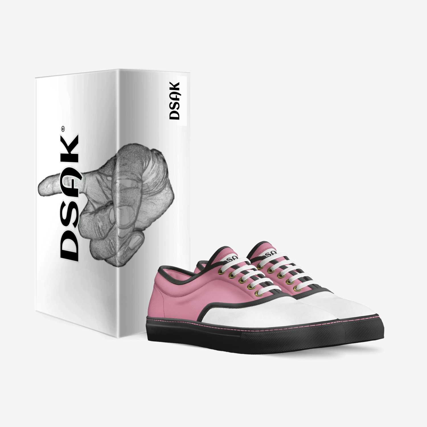 DSAKFlamingos custom made in Italy shoes by Cedric E. Williams | Box view