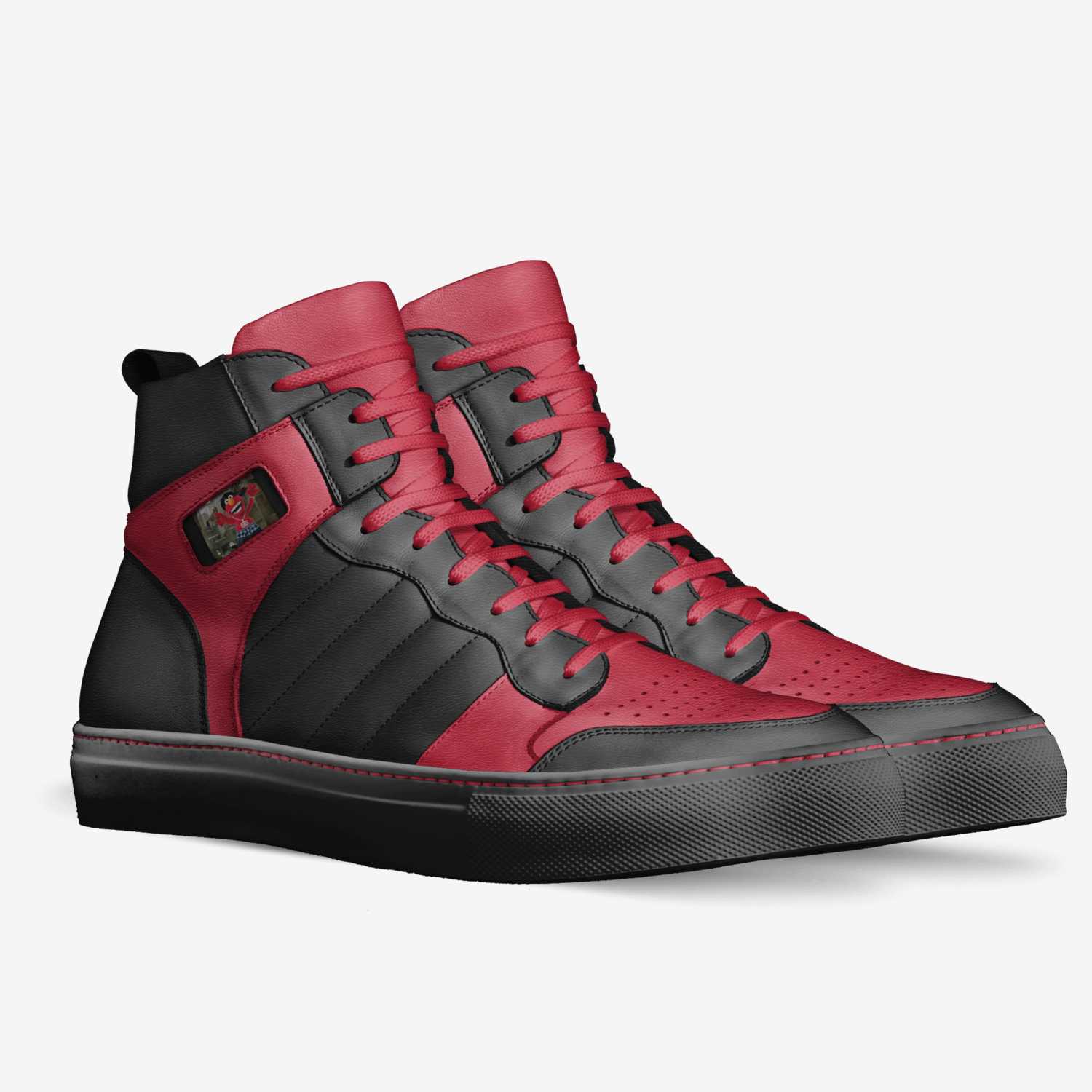 elmo custom made in Italy shoes by Vincent Mistretta | Double view