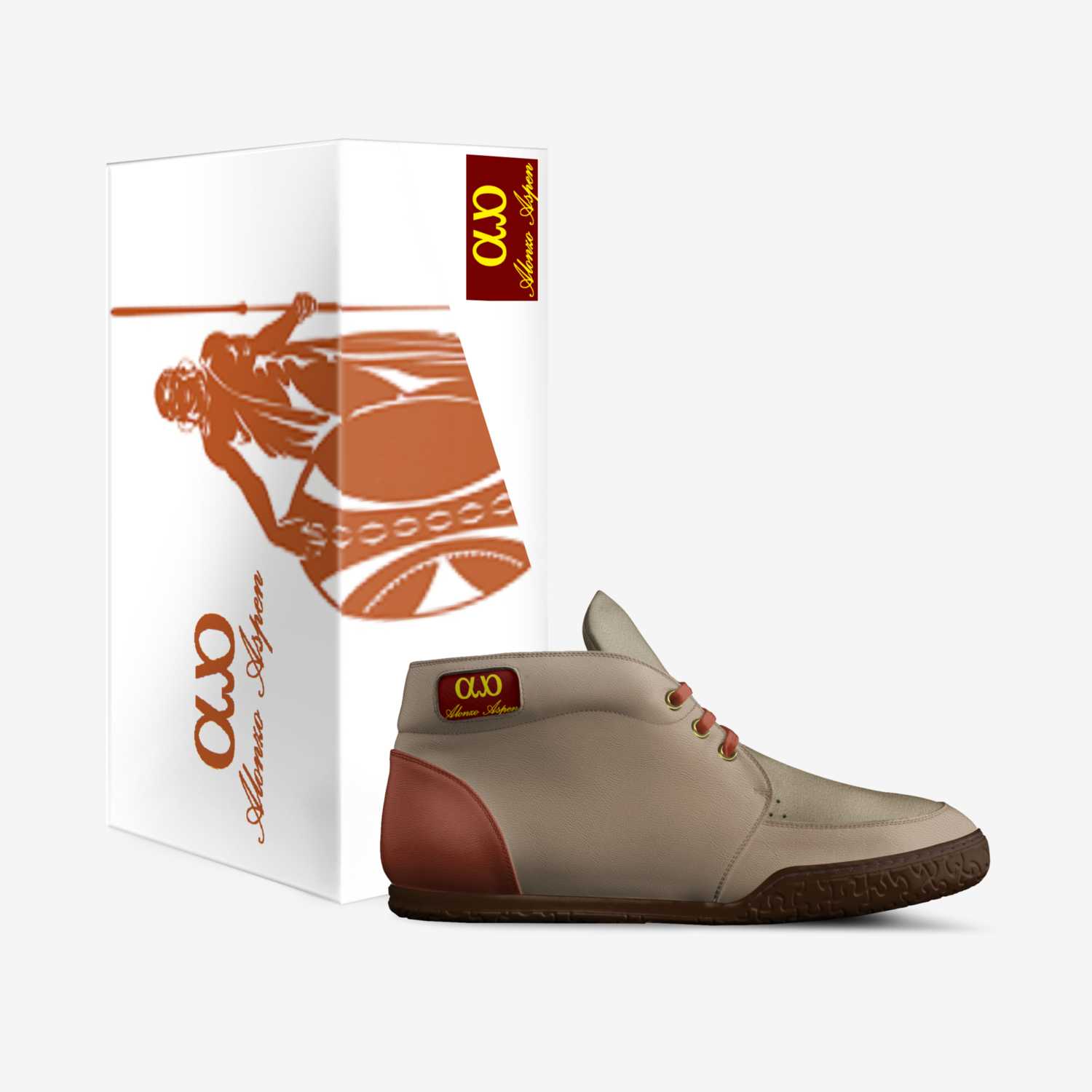 Alonzo Aspen custom made in Italy shoes by John Curtis | Box view