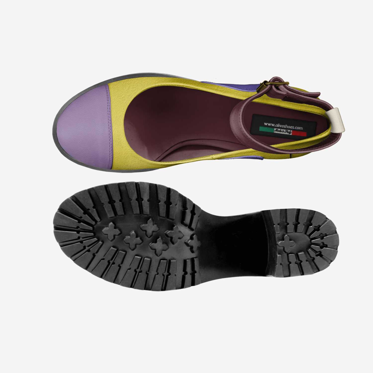 I smell like beef custom made in Italy shoes by Chicken Nugget | Top view