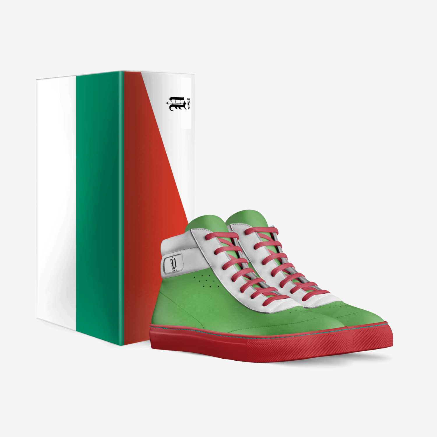 Vic's Bulgaria  custom made in Italy shoes by Brayden Murphy | Box view