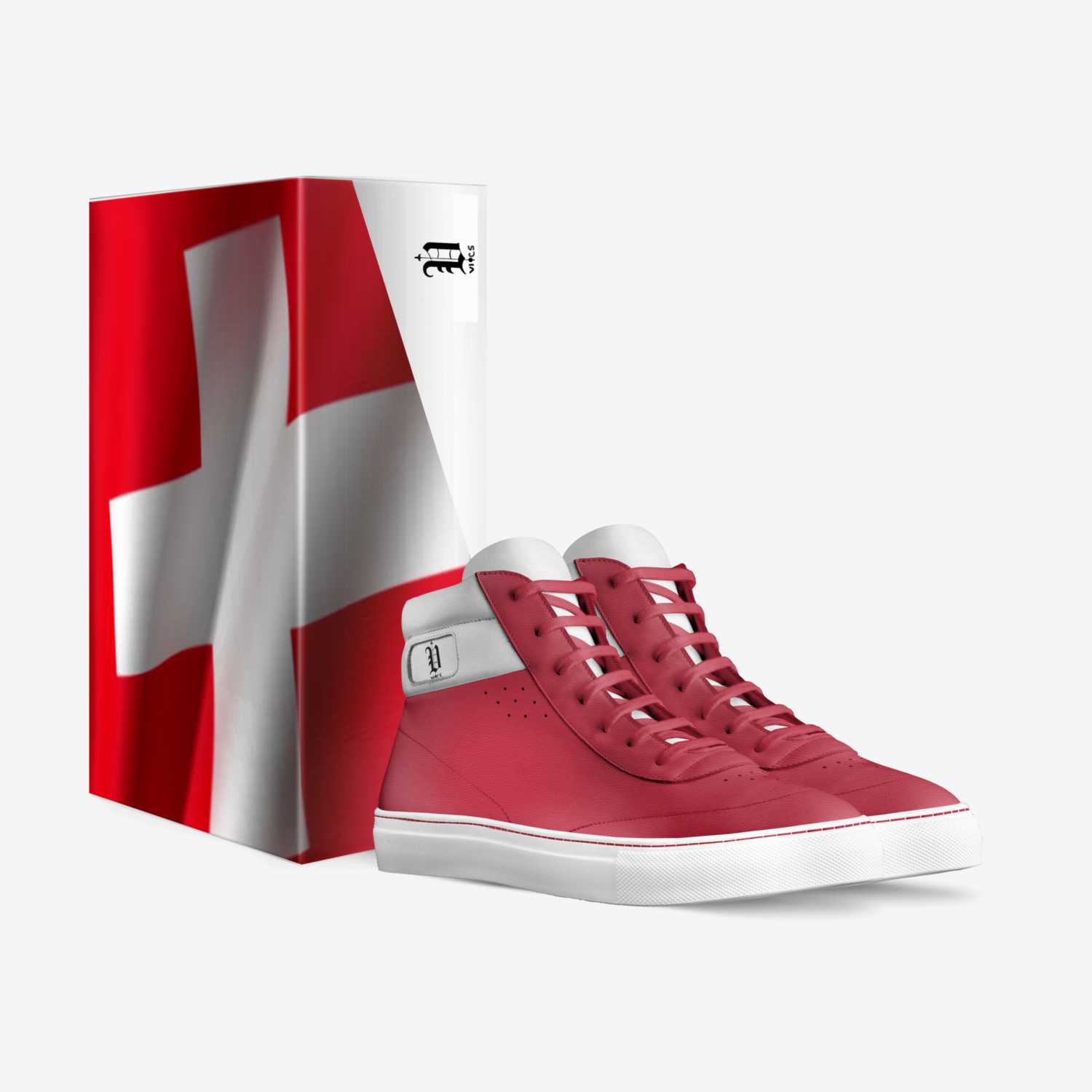 Vic's Switzerland  custom made in Italy shoes by Brayden Murphy | Box view