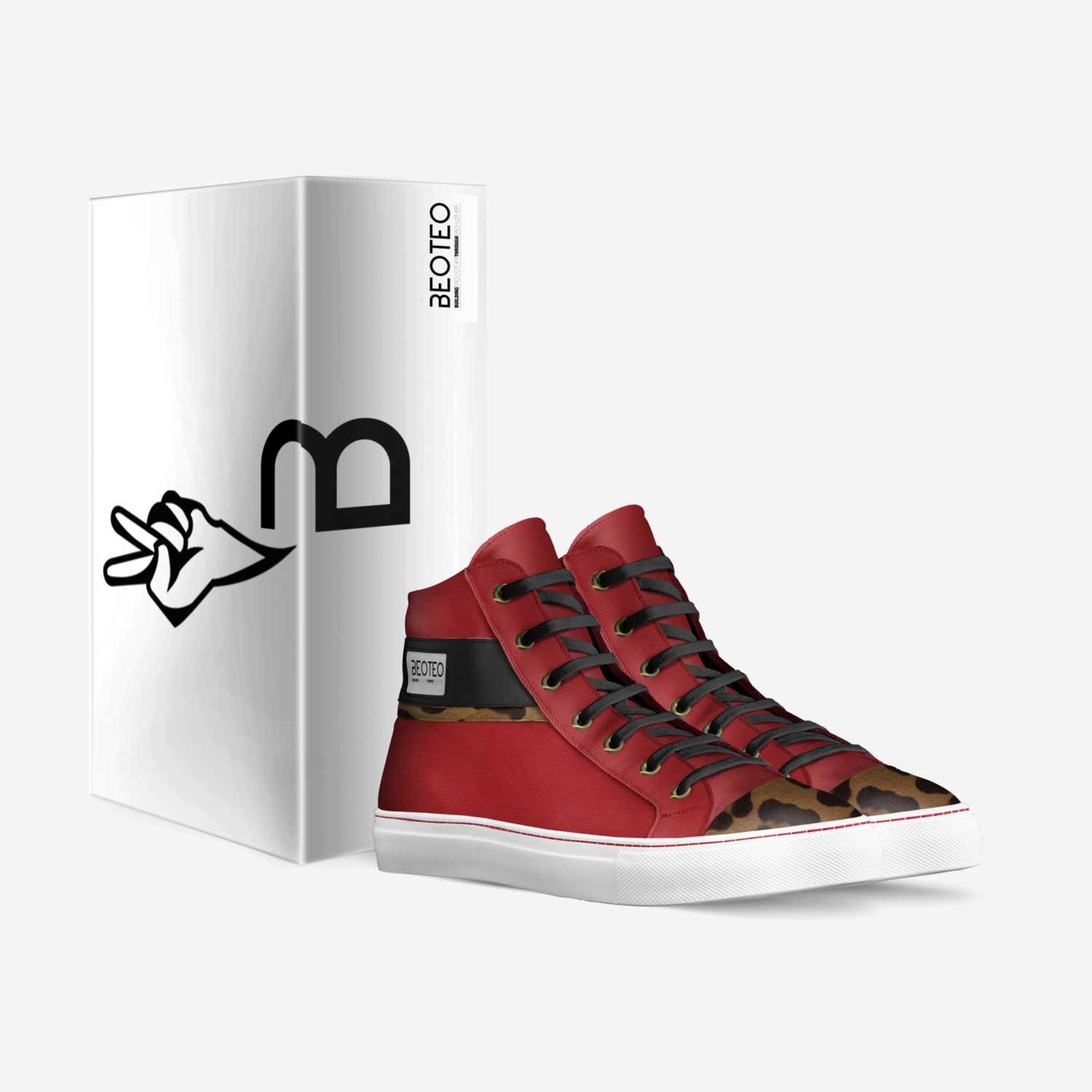 Peace B1’s custom made in Italy shoes by Mr Beoteo | Box view