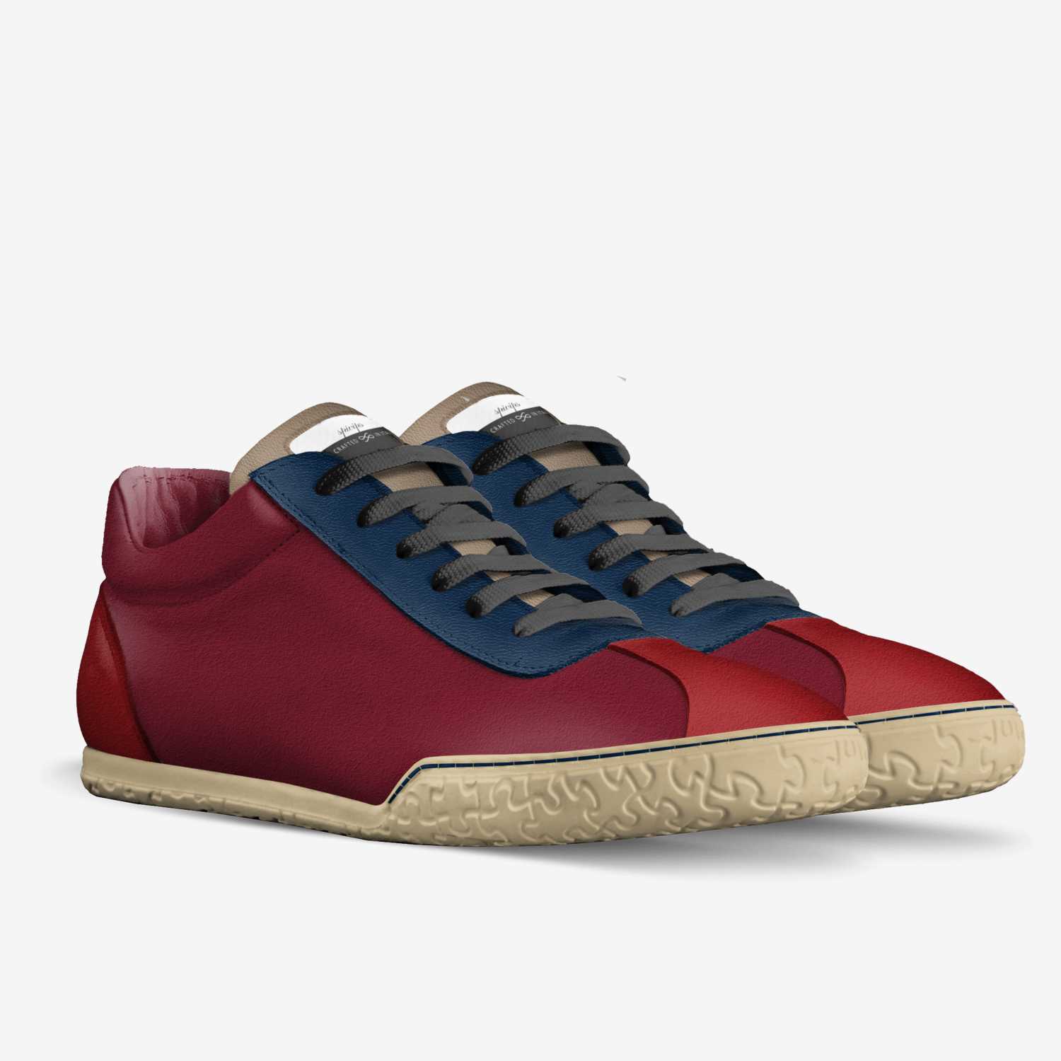 spivips custom made in Italy shoes by Kareem | Double view