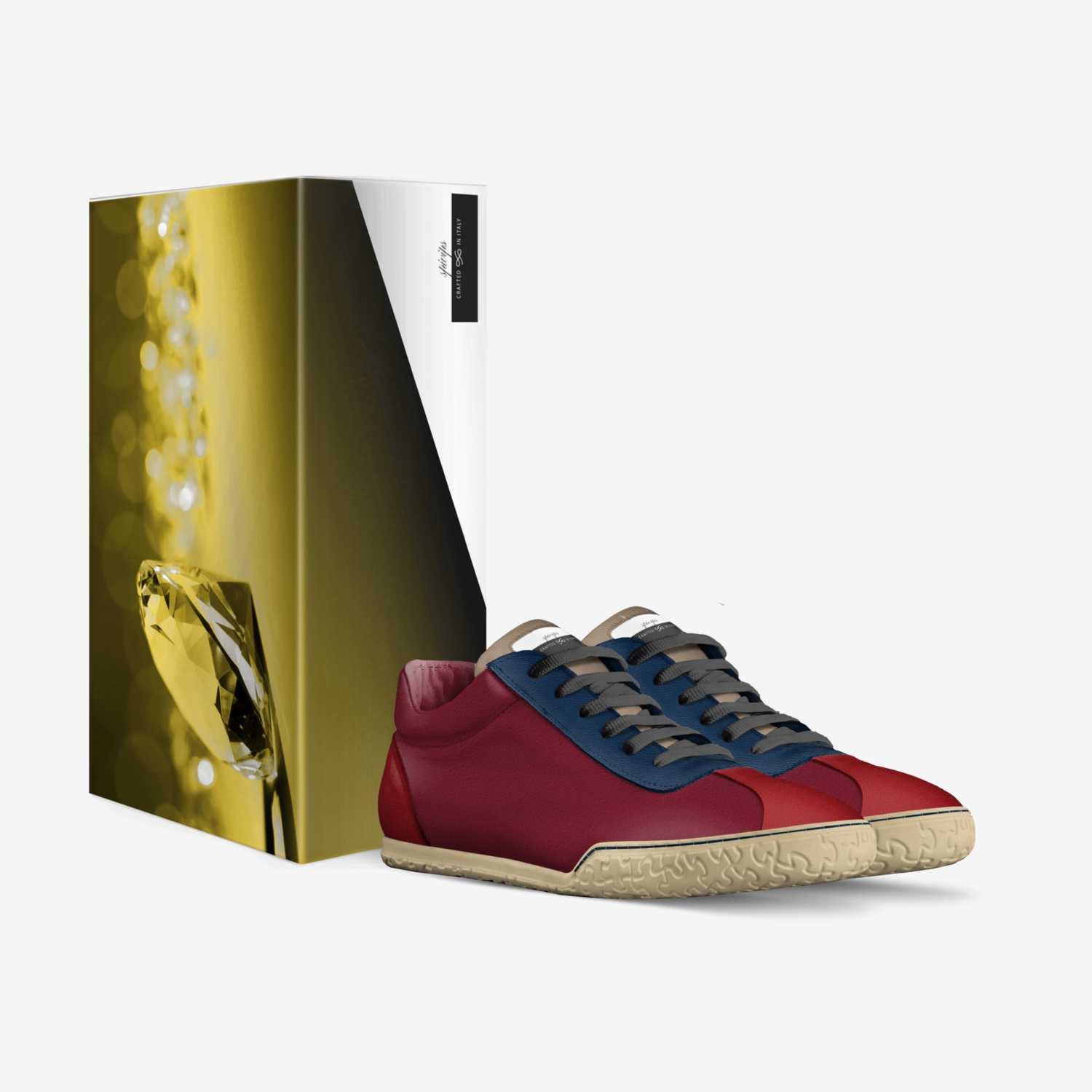 spivips custom made in Italy shoes by Kareem | Box view