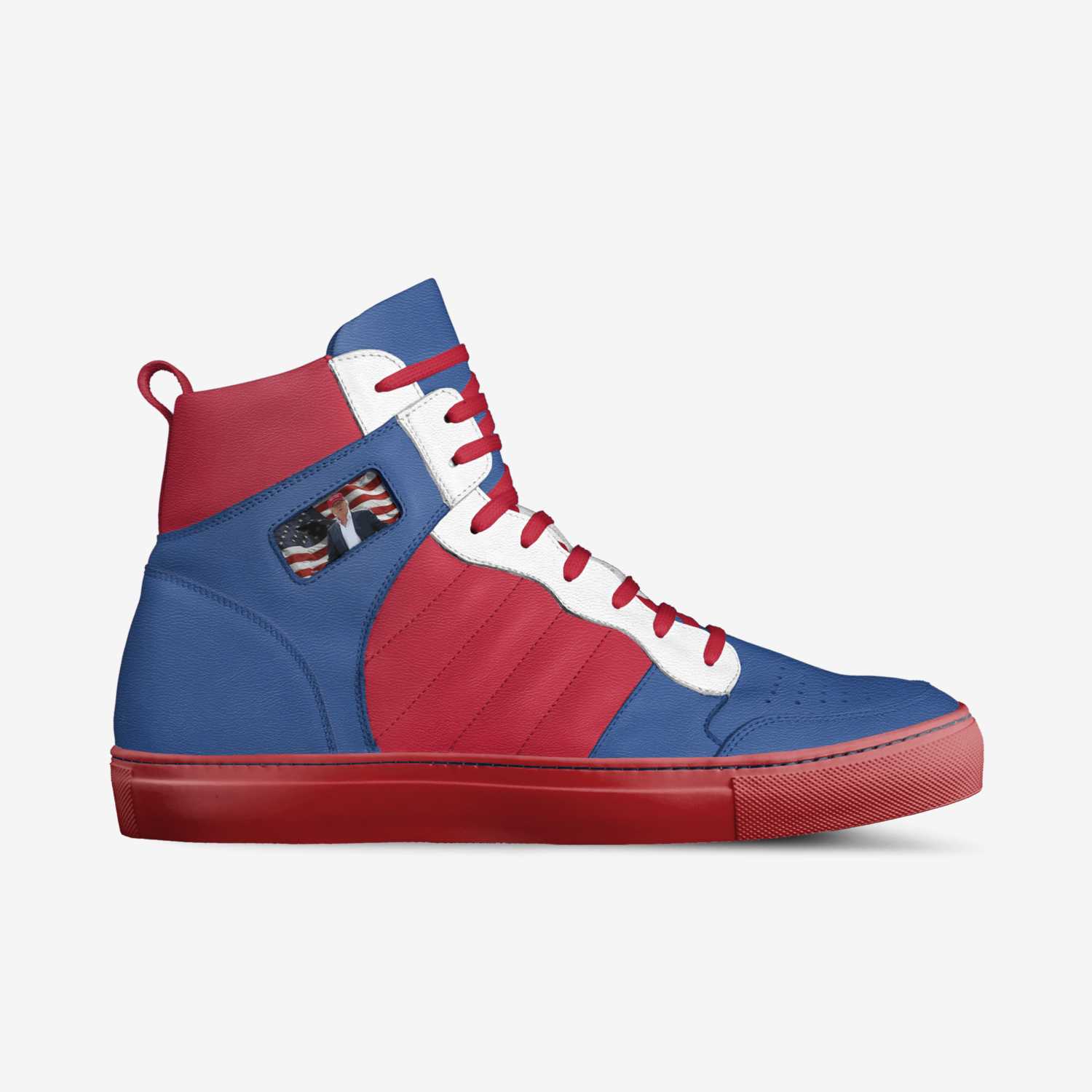 Clemson custom made in Italy shoes by Kevin Young | Side view
