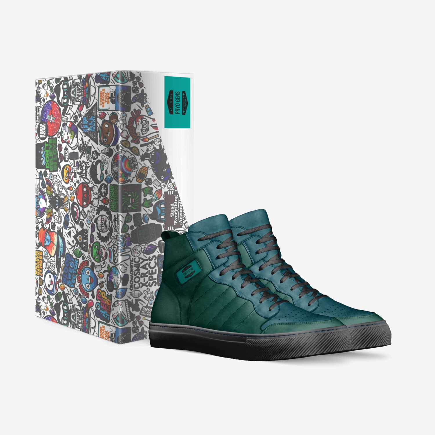 Pryo Gens custom made in Italy shoes by Joshua Henry | Box view