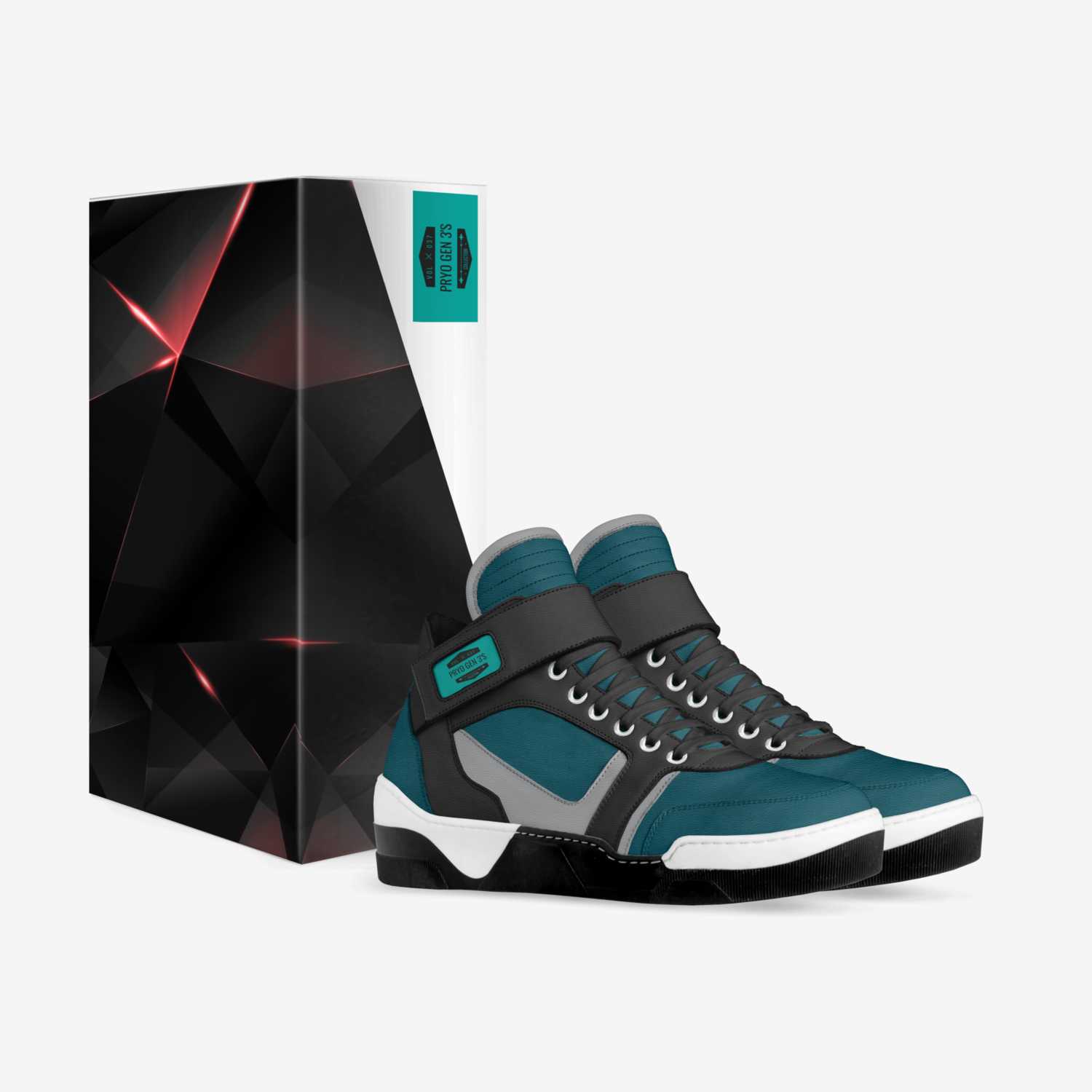 Pryo Gen 3's custom made in Italy shoes by Joshua Henry | Box view