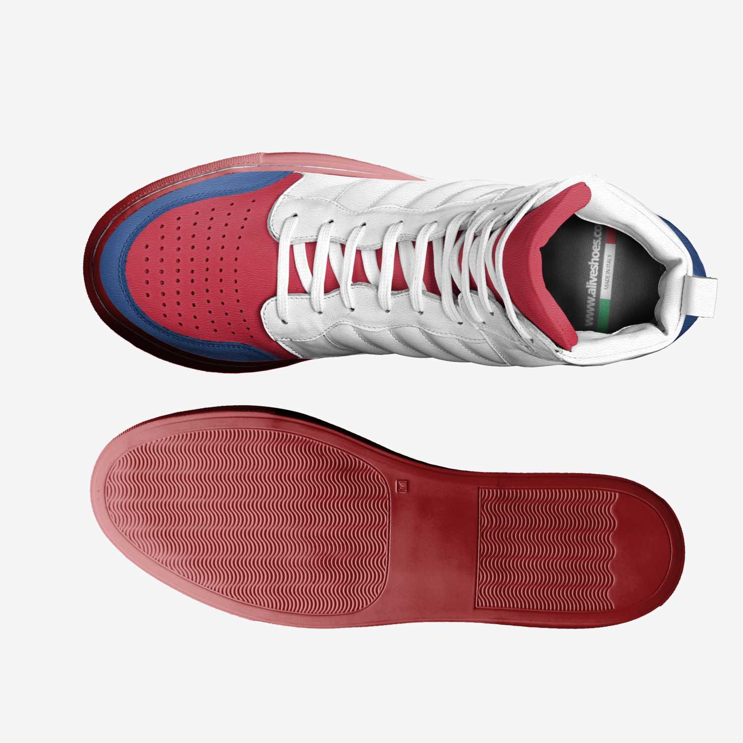 NBA young boy 38 custom made in Italy shoes by Erickd449 | Top view