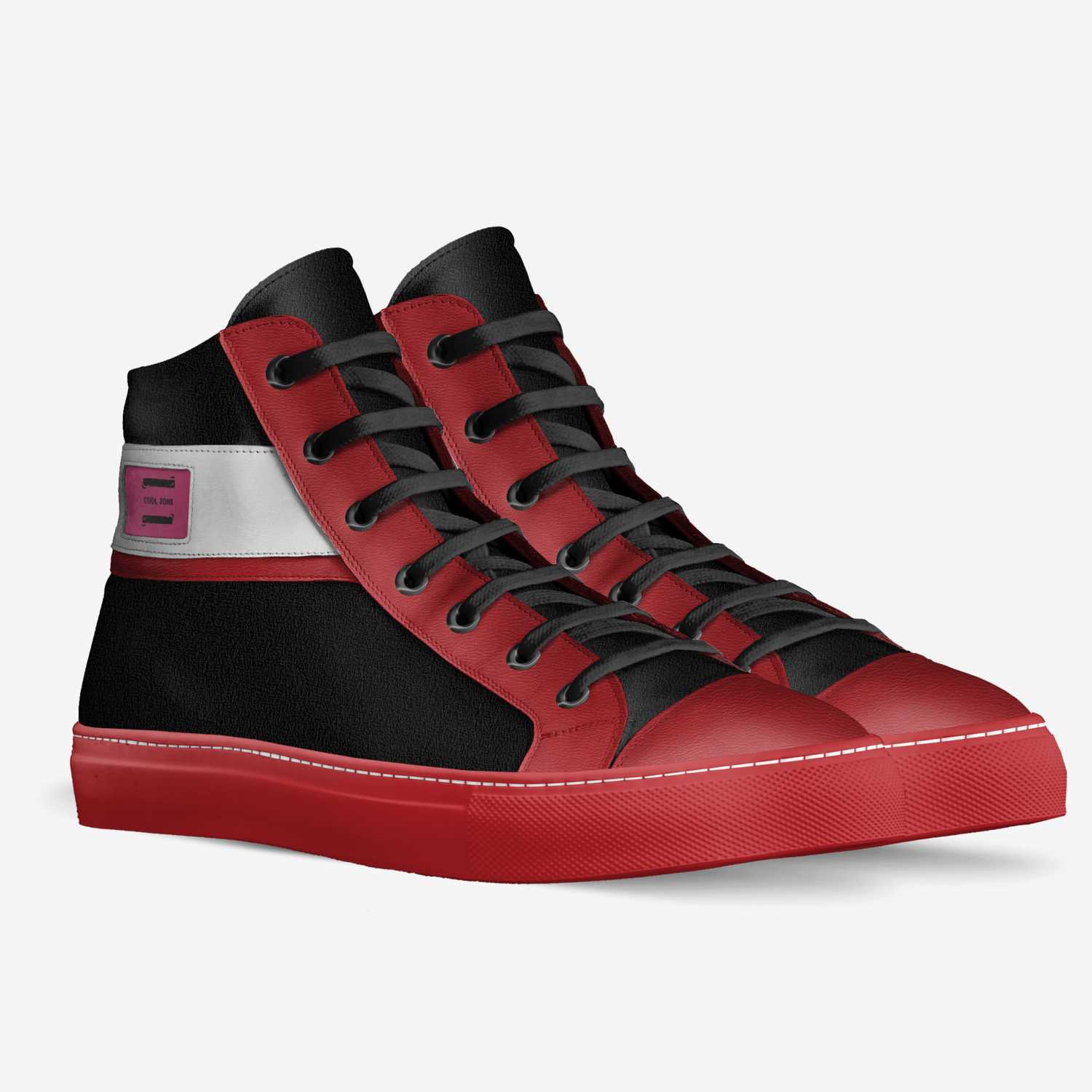 cool zone custom made in Italy shoes by Cain Starks | Double view