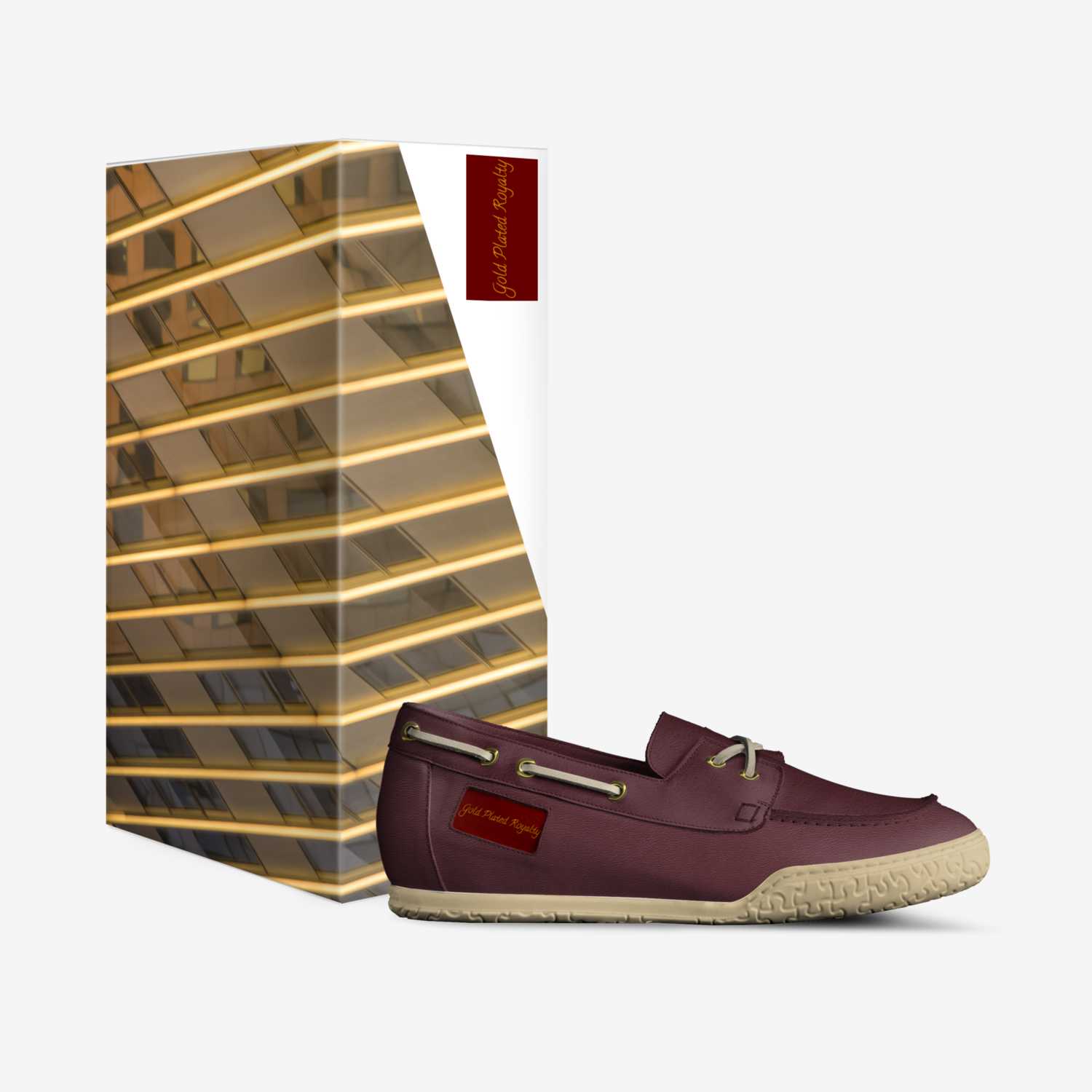 Gold Plated Royalty A Custom Shoe concept by Sierra Love