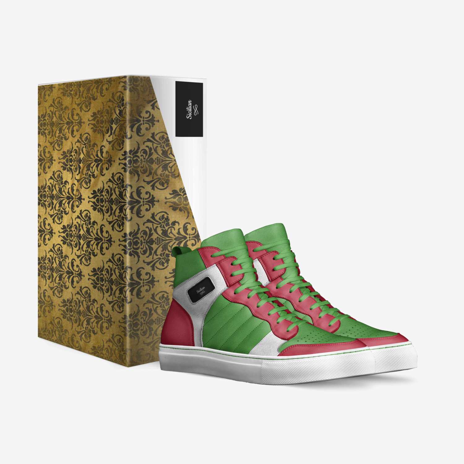 Sicilian custom made in Italy shoes by Michael | Box view