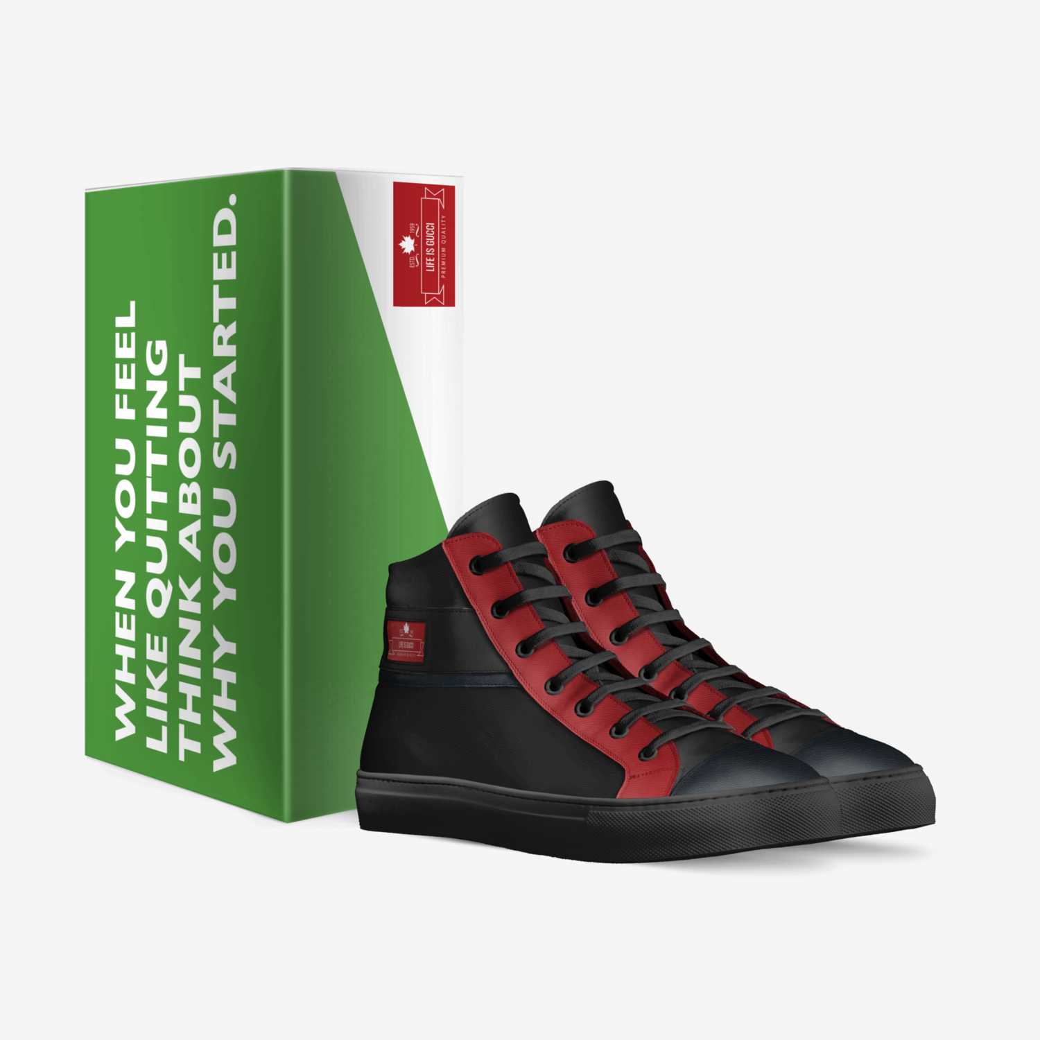 mmn custom made in Italy shoes by Nathan Shely | Box view