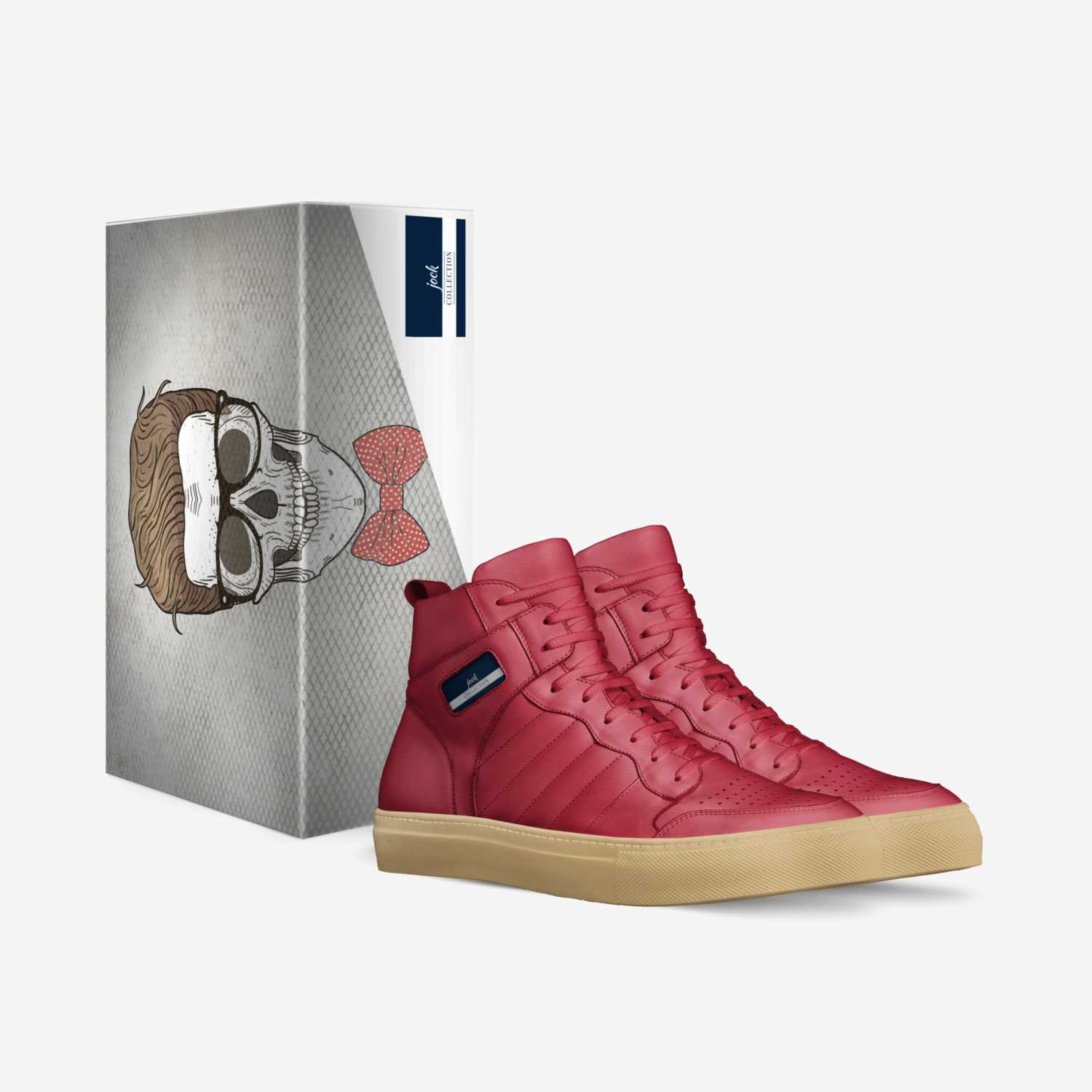 jock custom made in Italy shoes by Jakerrius Bates | Box view
