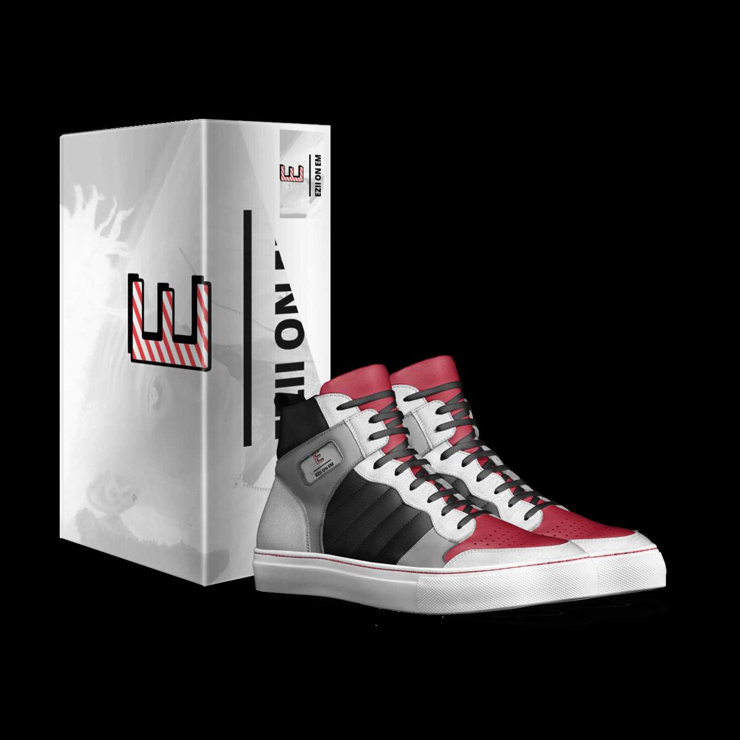 Ezii On Em A Custom Shoe concept by Kyle Harewood