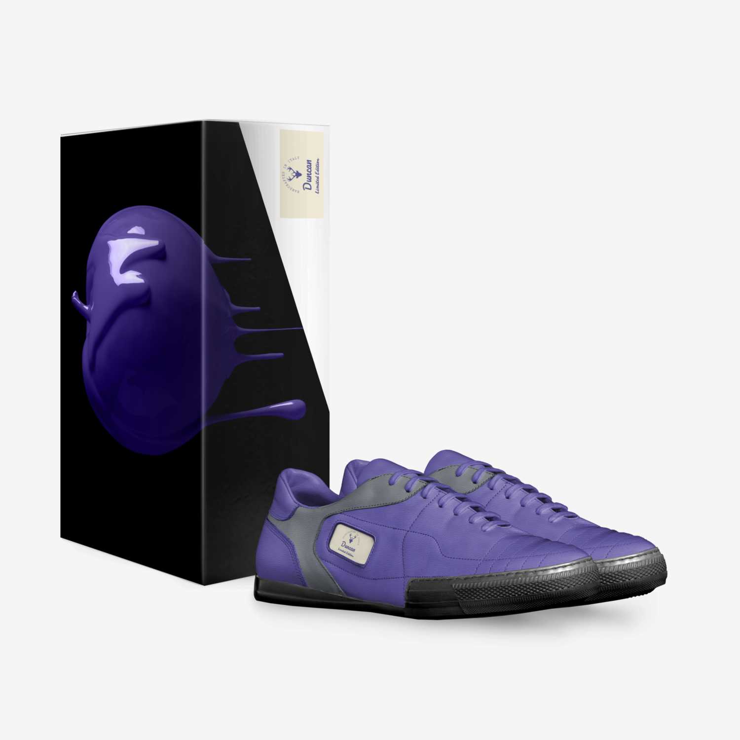 Ghallits kicks custom made in Italy shoes by Kyle Duncan | Box view