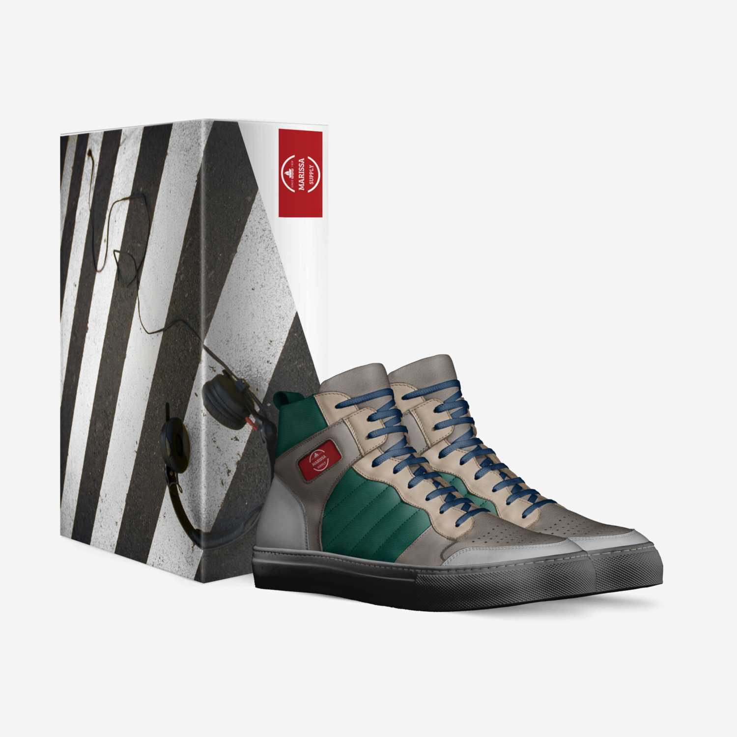 Marissa custom made in Italy shoes by Dokata Briant | Box view