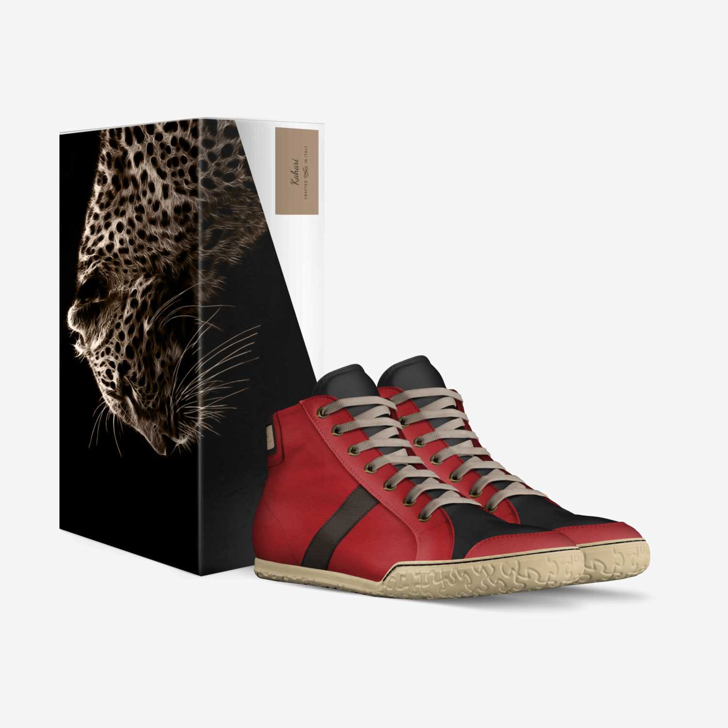 Kahari custom made in Italy shoes by Rashieka Mcgee | Box view