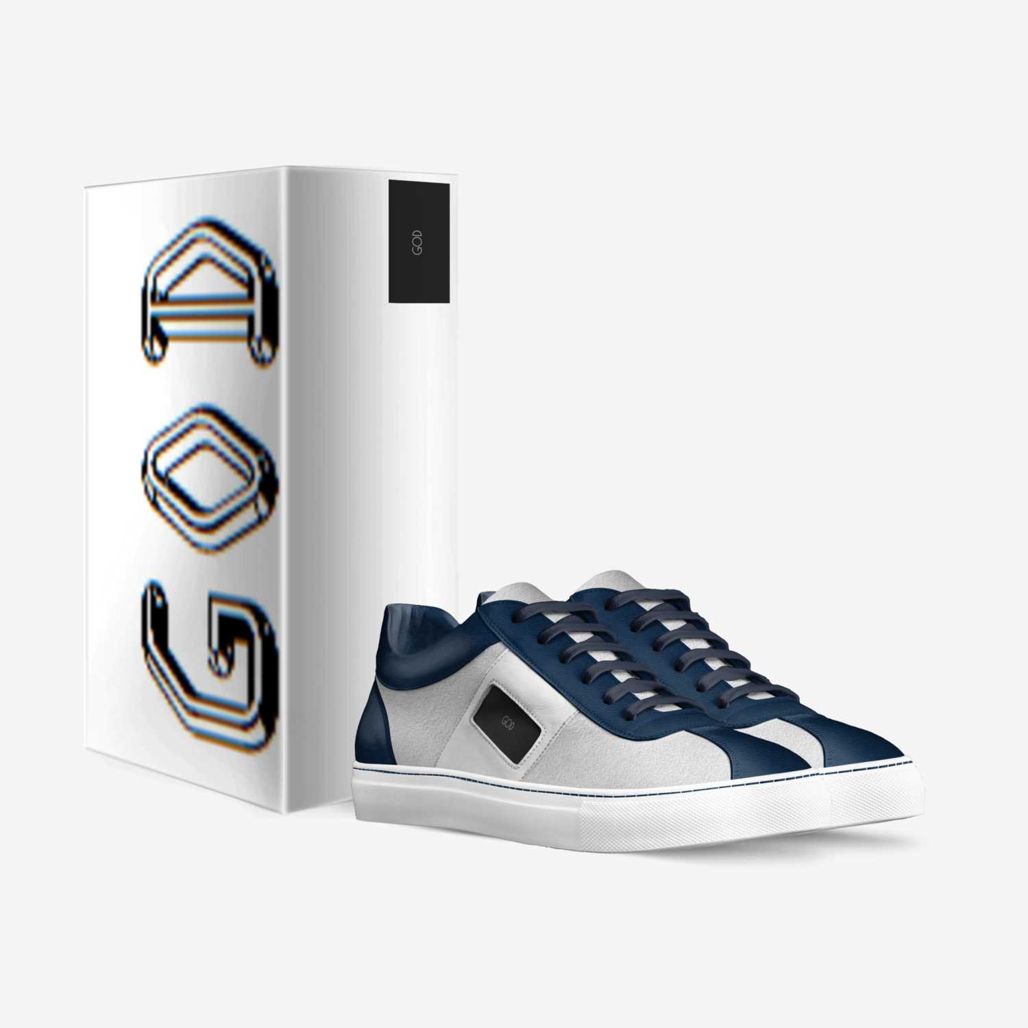 god custom made in Italy shoes by Joshua Clark | Box view