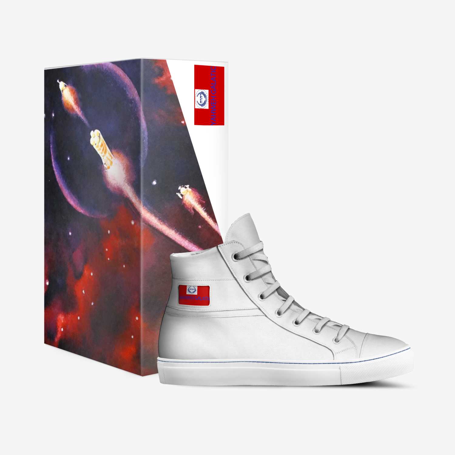 YAHWEH Galatic custom made in Italy shoes by Yahweh Ben Yahweh Bath Yahweh | Box view