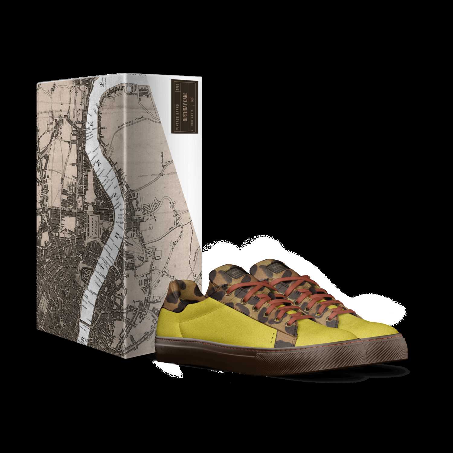 Birthday Cake A Custom Shoe concept by Frankie Free
