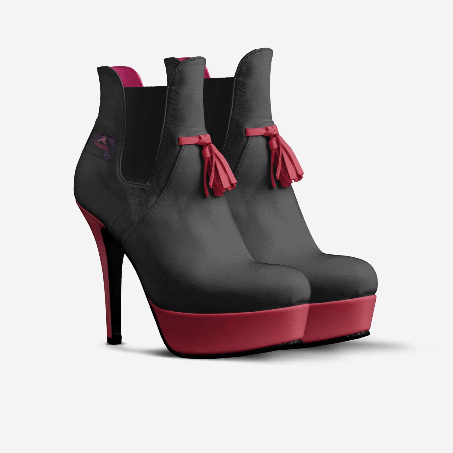 Felise KaBobo custom made in Italy shoes by Shamsud-din King | Double view