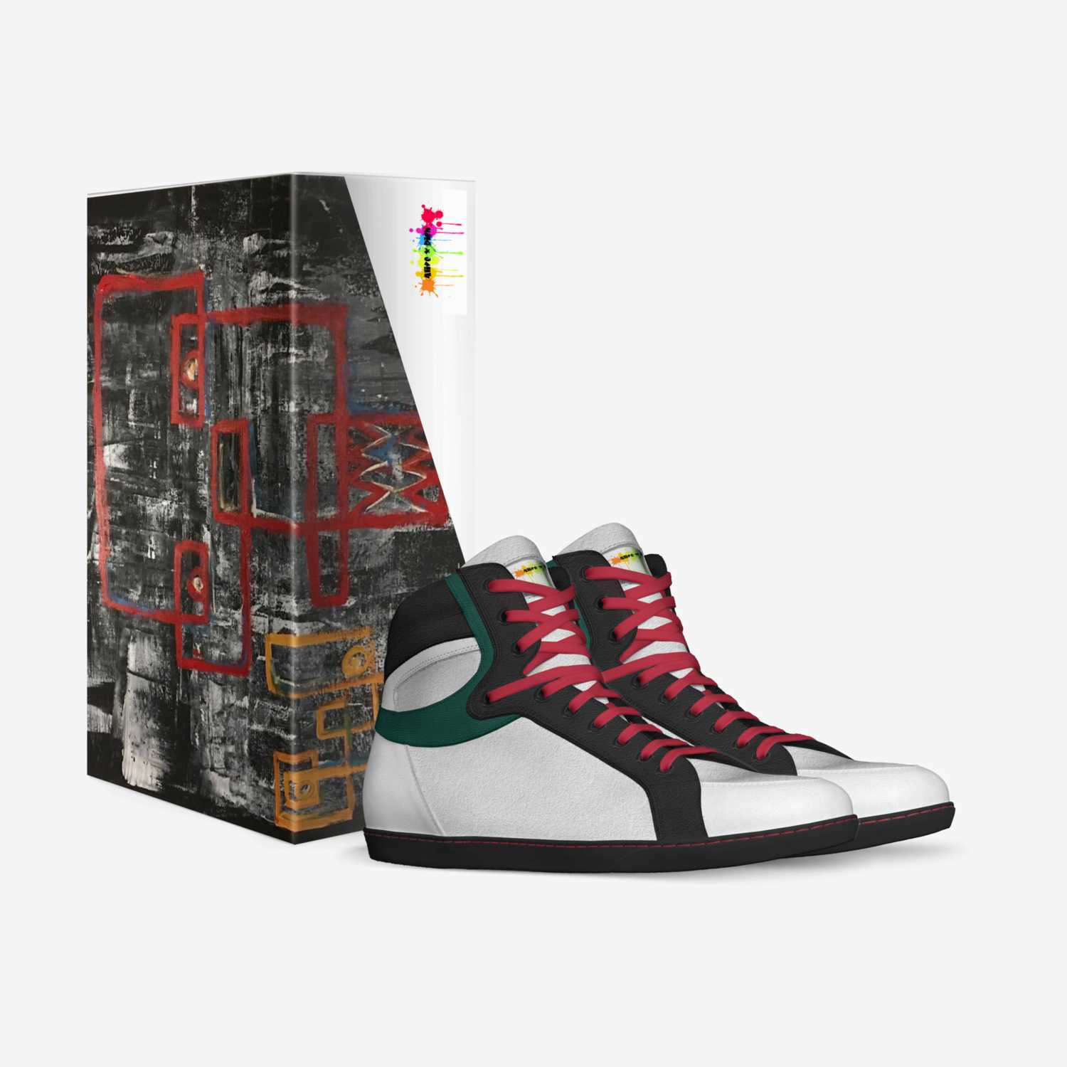 Alive X Rich custom made in Italy shoes by Richard Burgos | Box view