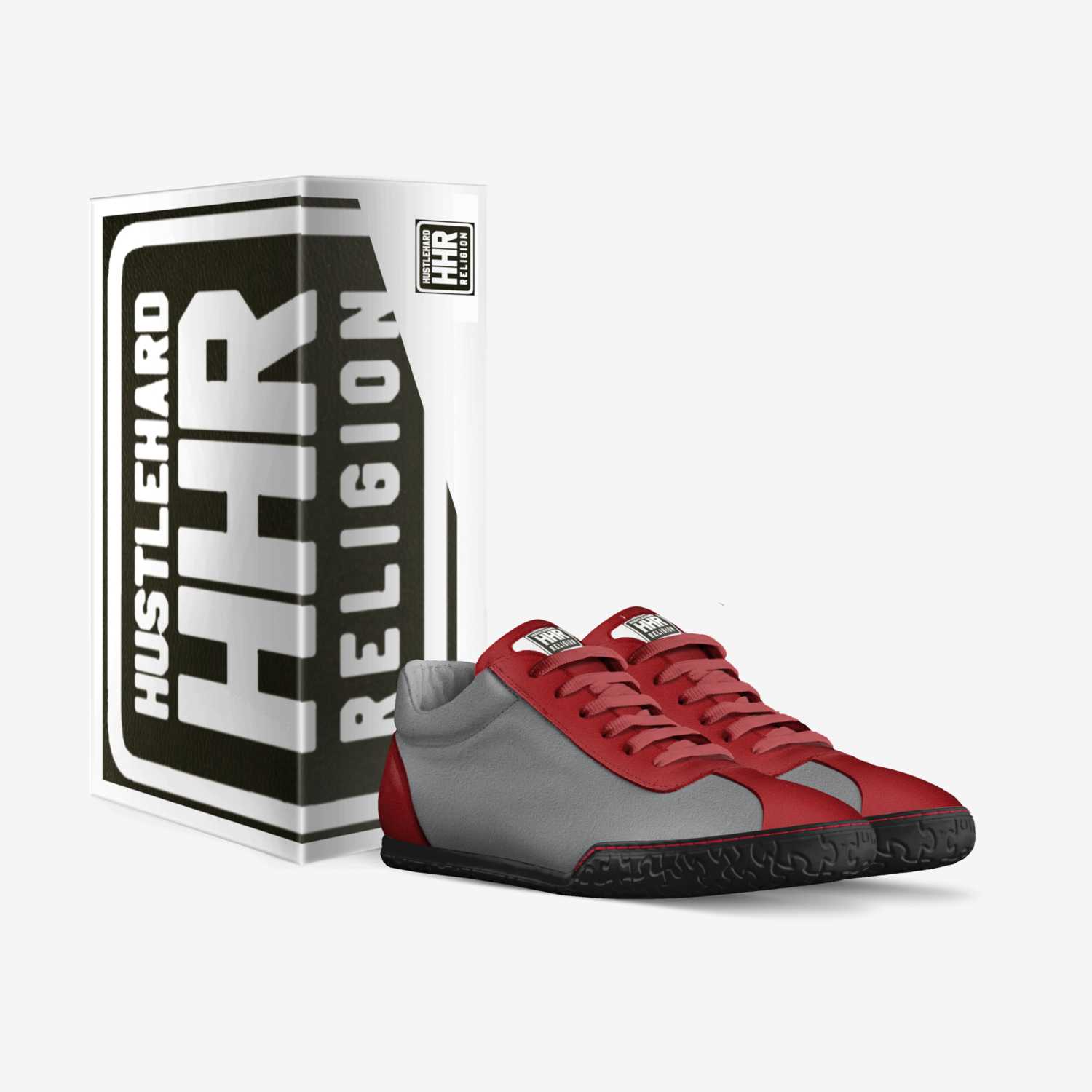 HustleHardReligion custom made in Italy shoes by Capn Kirk | Box view