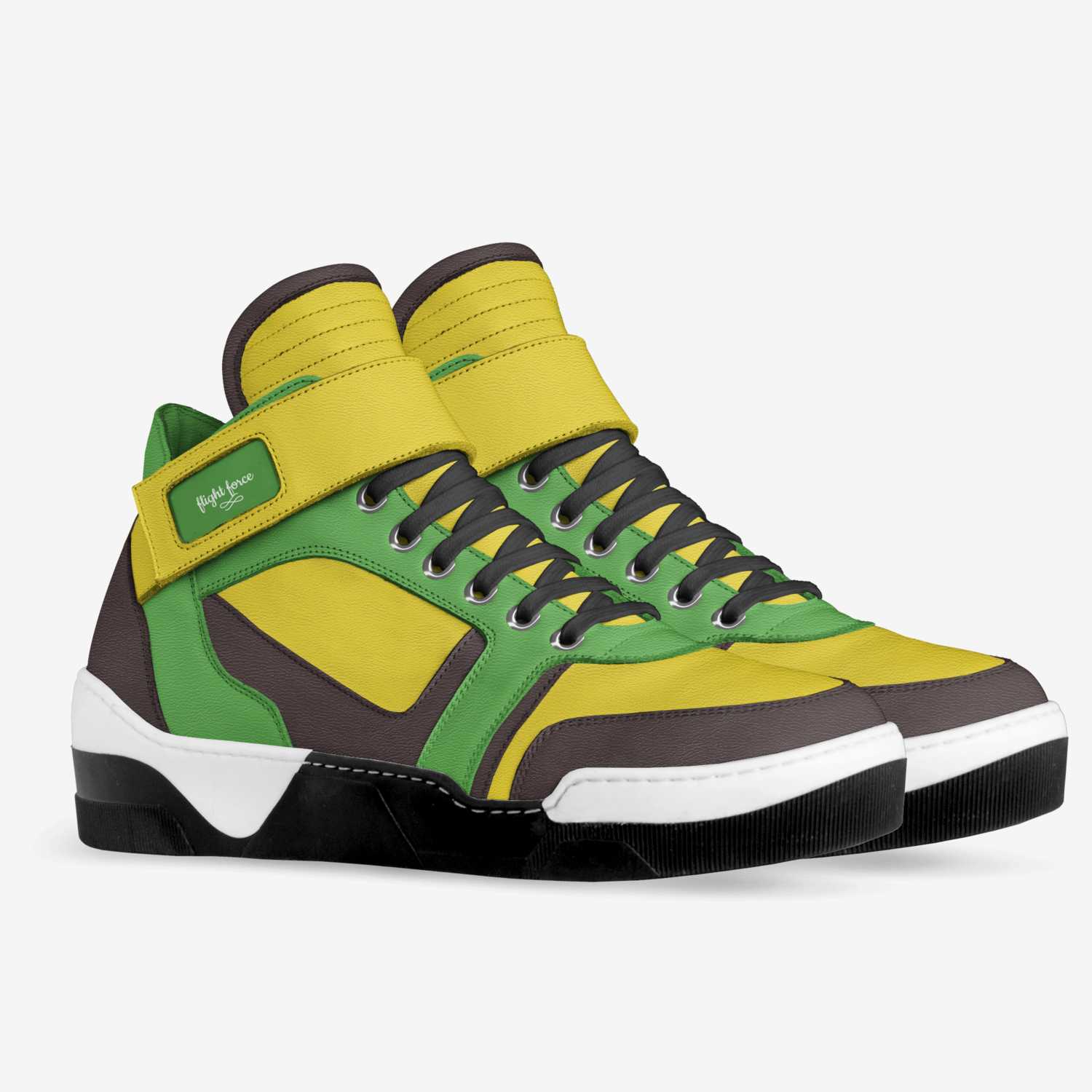 flight force custom made in Italy shoes by Daniel Bell-romaniuk | Double view