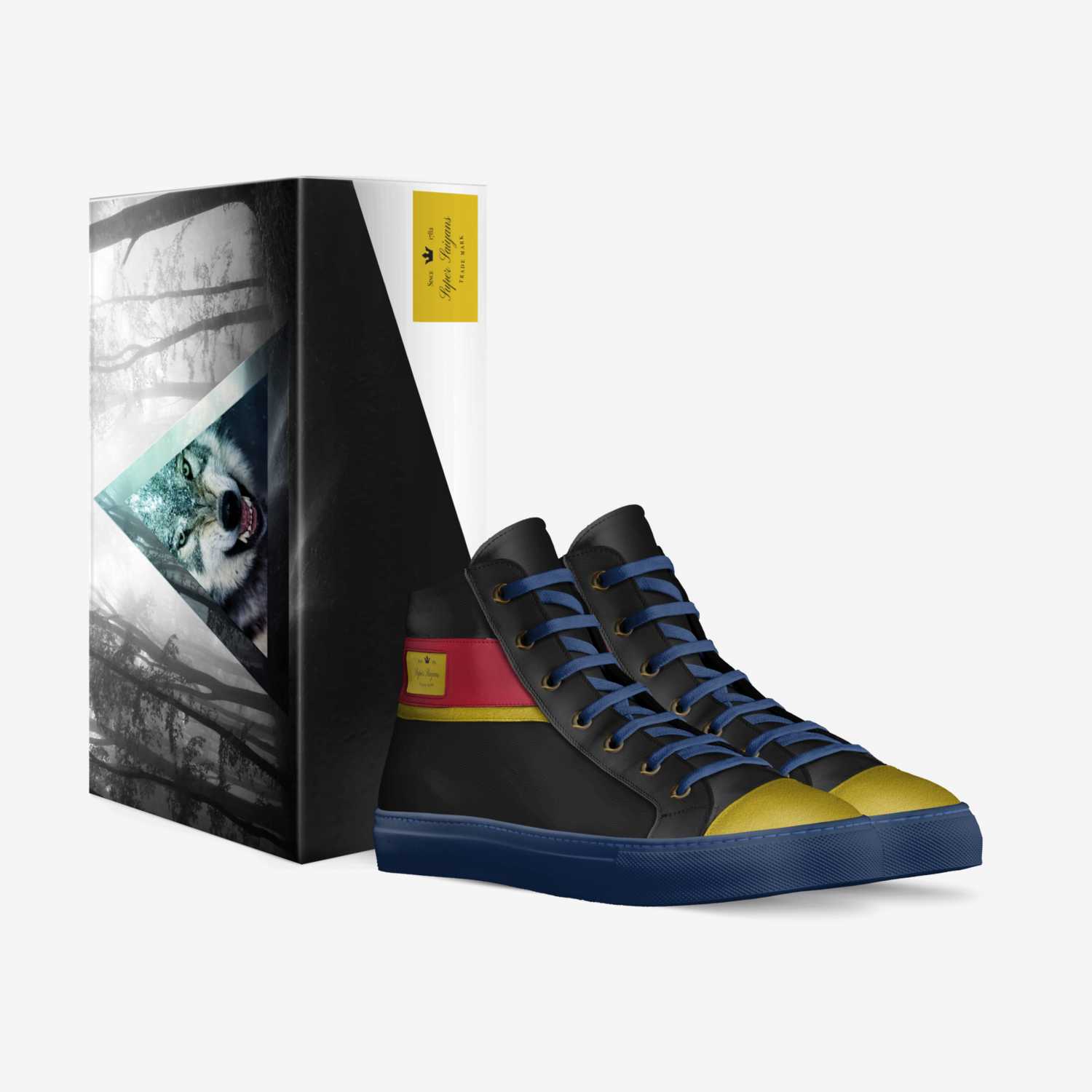 Super Saiyans custom made in Italy shoes by Jamie Shirley | Box view