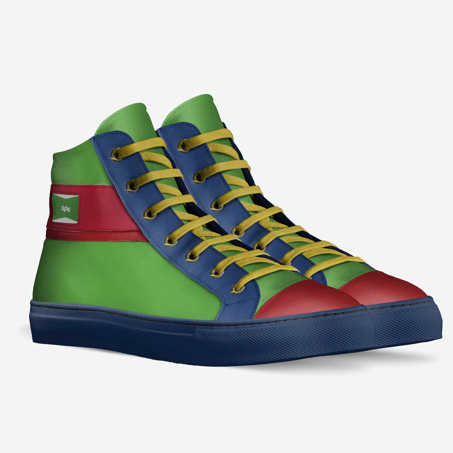 ZigZag custom made in Italy shoes by Jake Deboever | Double view