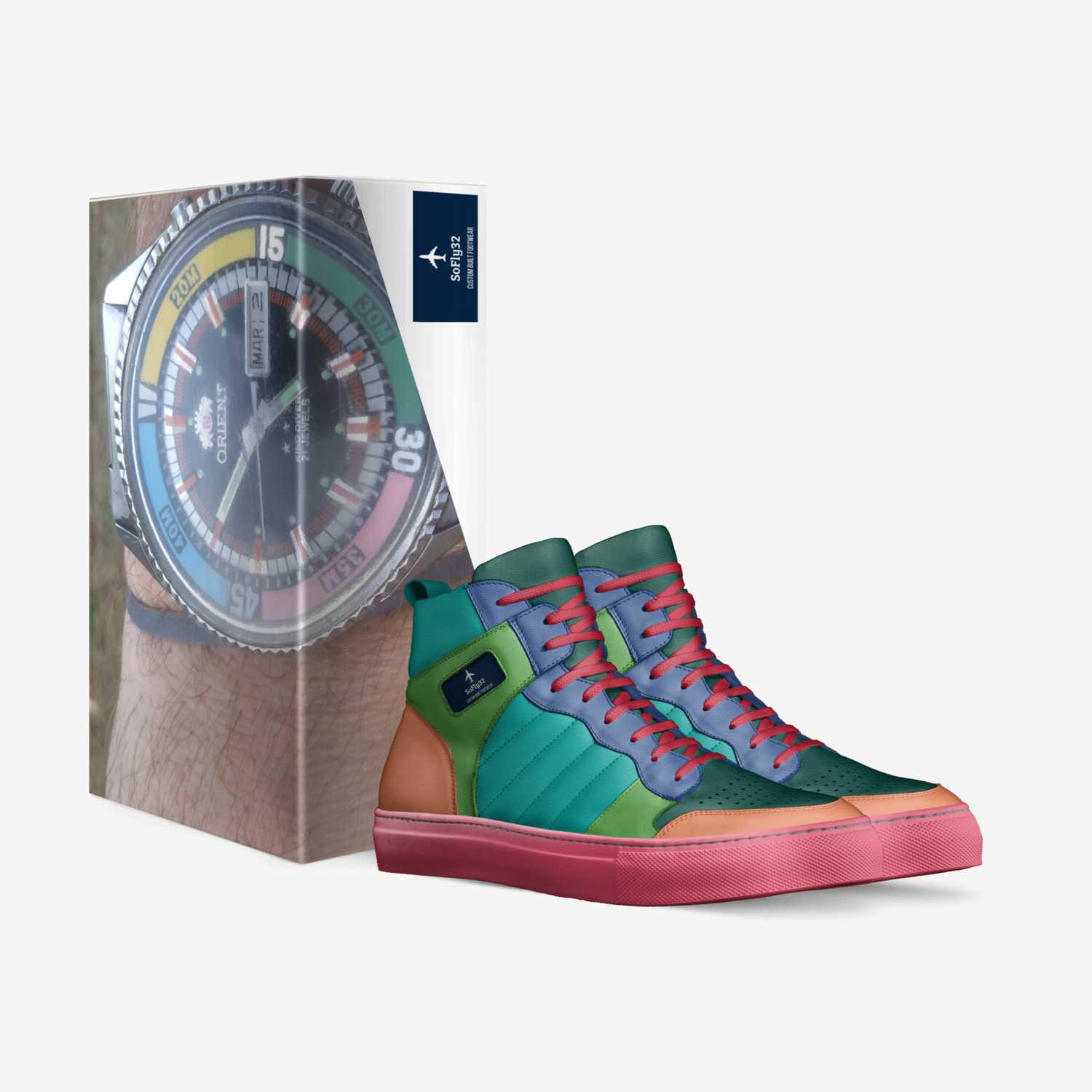 SoFly32 custom made in Italy shoes by Raiford Scott Lane | Box view