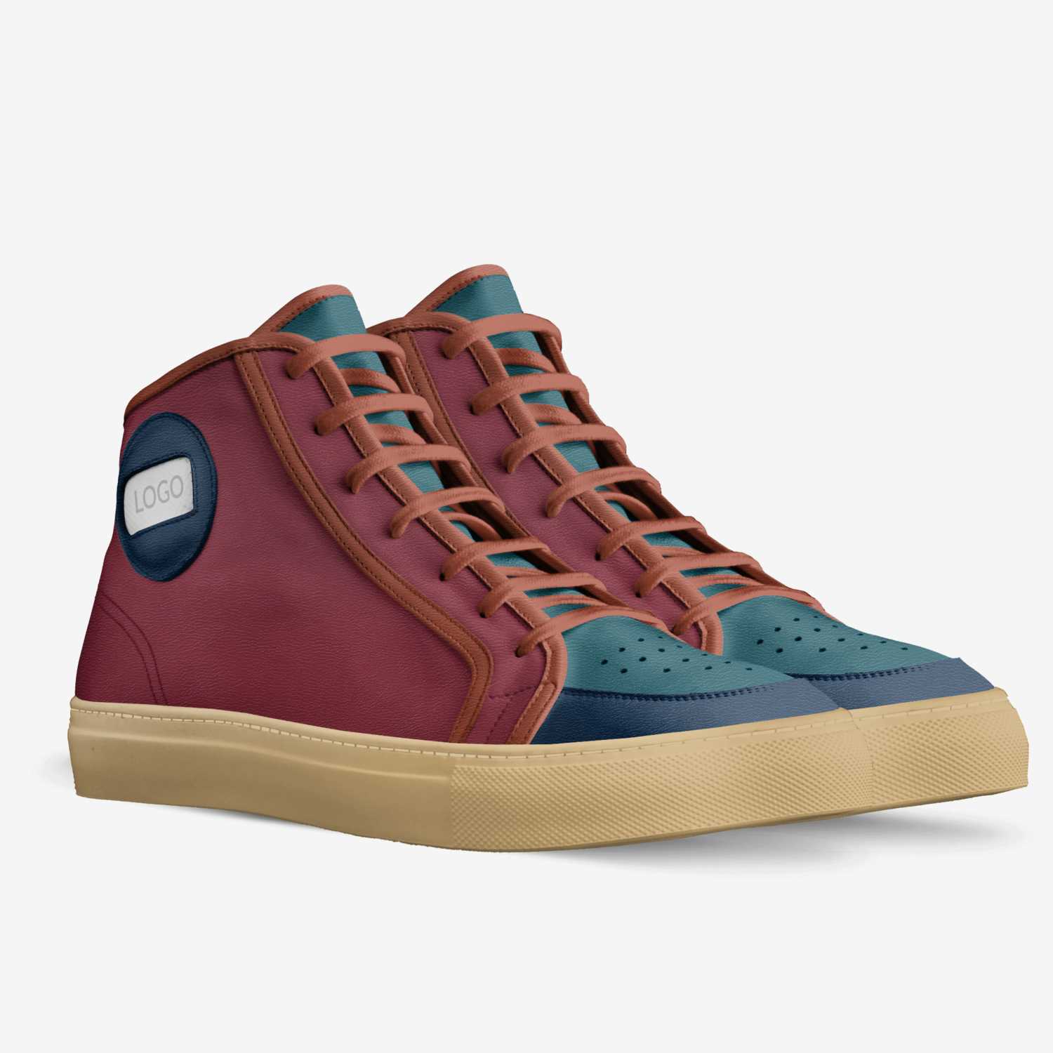 nitram custom made in Italy shoes by Martin Foureau | Double view