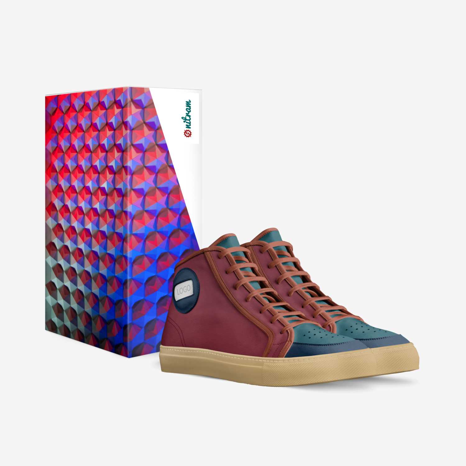 nitram custom made in Italy shoes by Martin Foureau | Box view