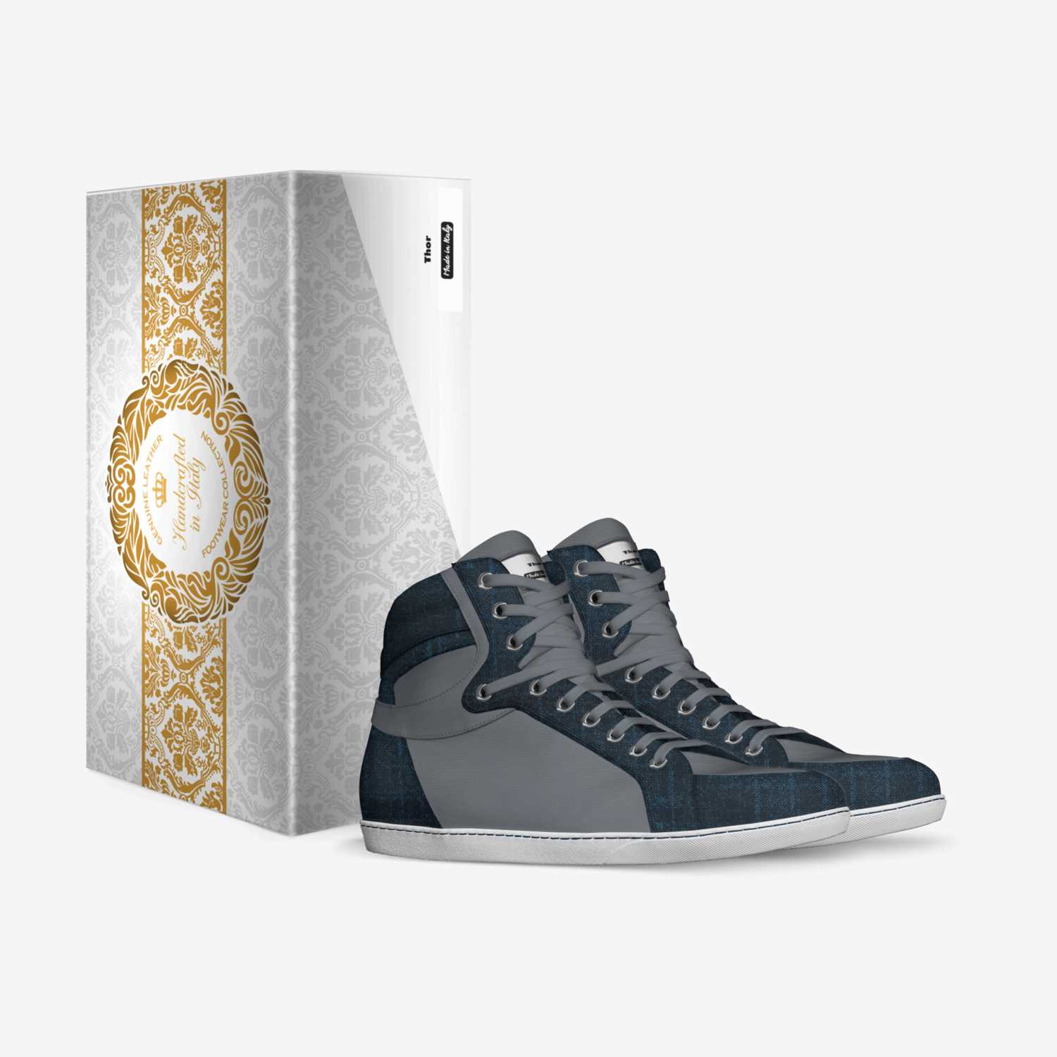 Thor custom made in Italy shoes by Nicholas Lex | Box view