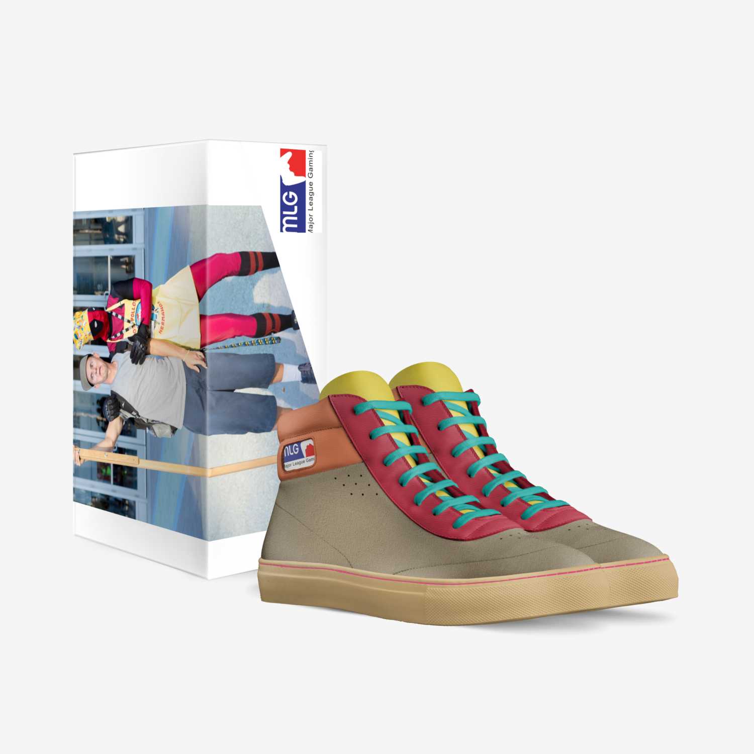 MLG swag custom made in Italy shoes by John Last | Box view