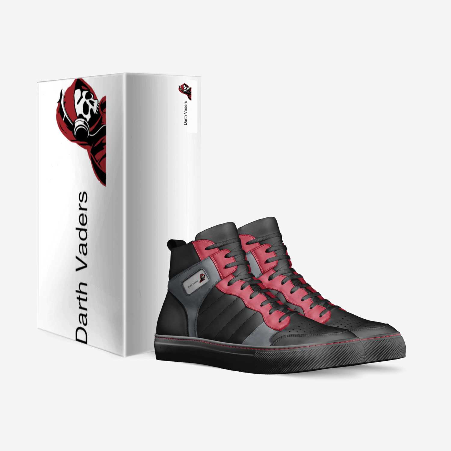 Darth Vaders custom made in Italy shoes by Jordan Vermaaten | Box view