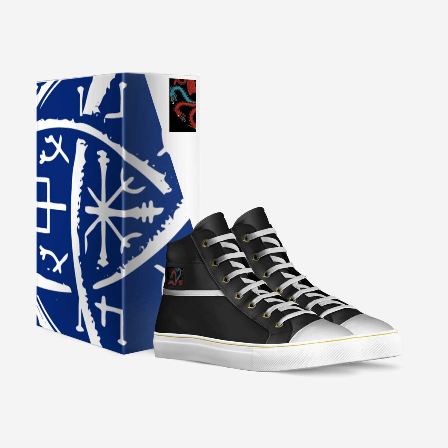 Dogon Kanagas custom made in Italy shoes by Jonathan Andre Cowley | Box view