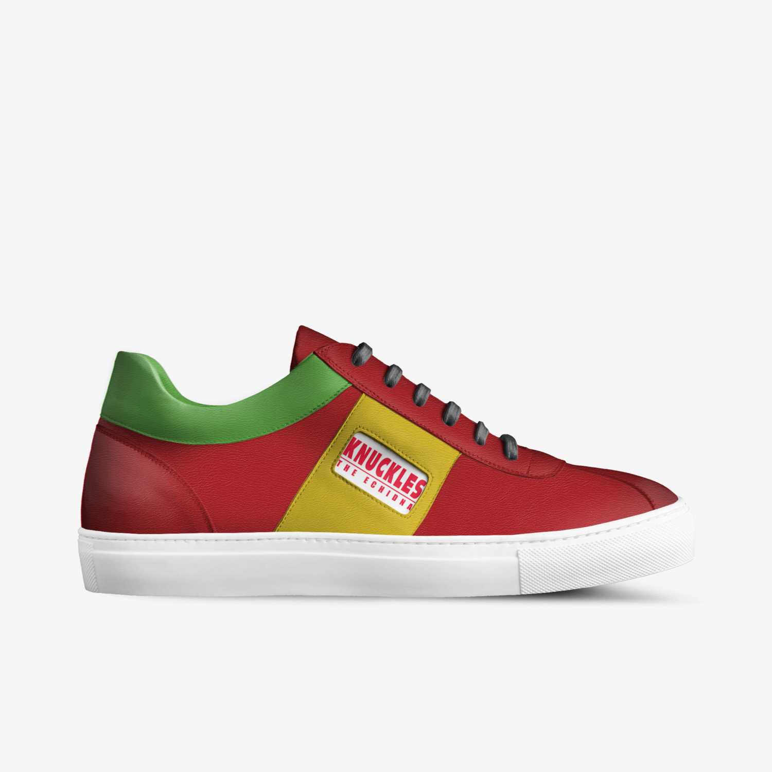 Knuckles shoes custom made in Italy shoes by Floppyz Yt | Side view