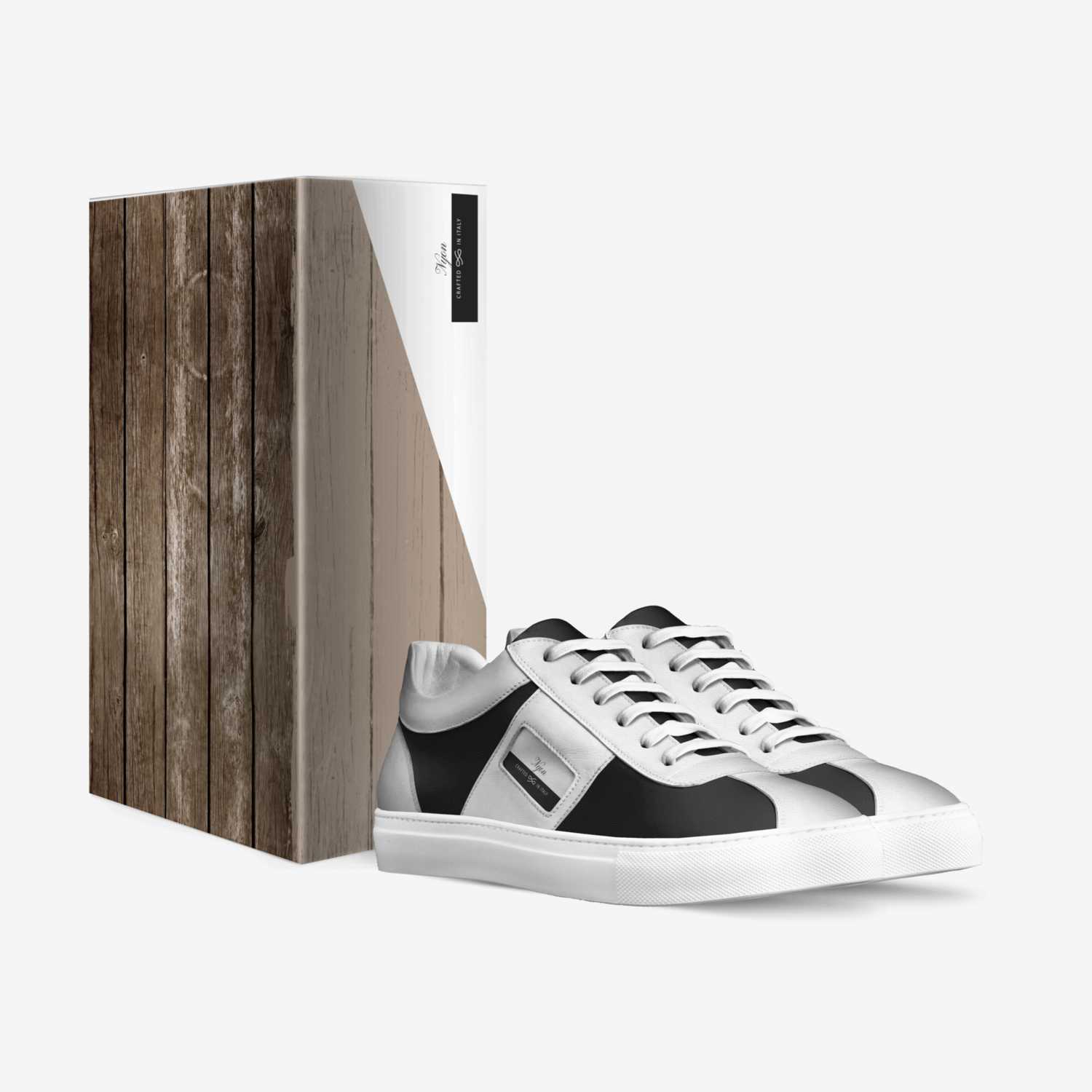 Nyon custom made in Italy shoes by Nana Yaa | Box view
