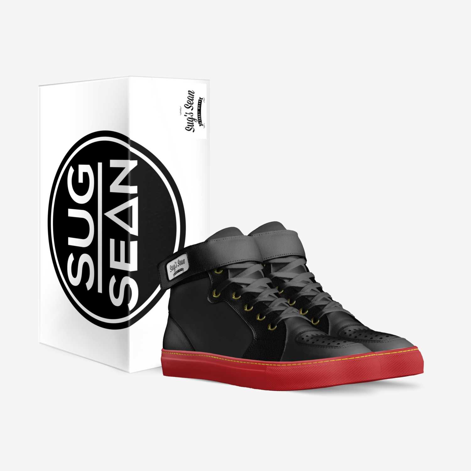 Sug's Sean custom made in Italy shoes by Shawn Webster | Box view