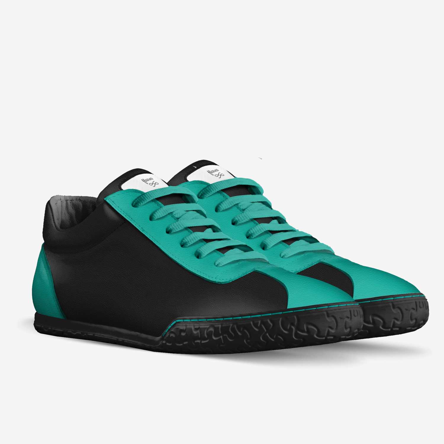 flares custom made in Italy shoes by Sarah Finley | Double view