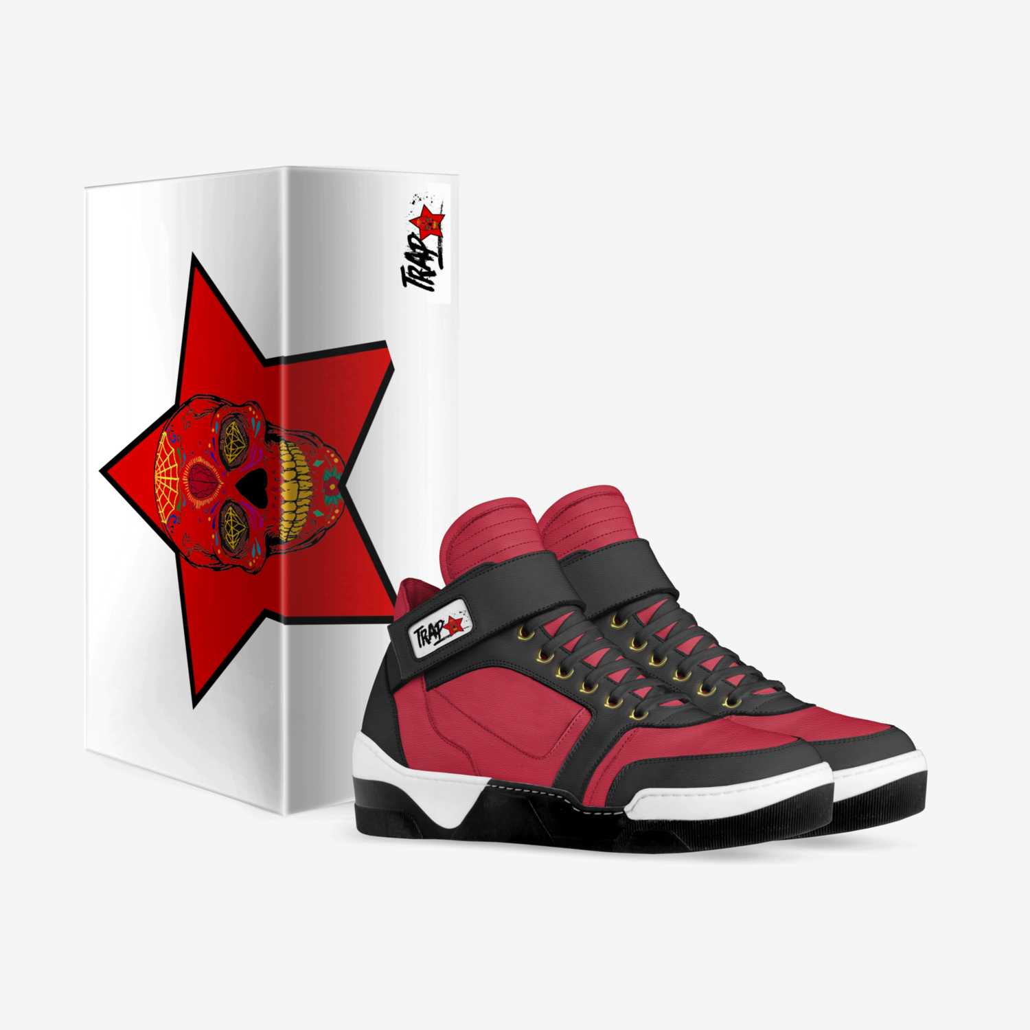 trap stars custom made in Italy shoes by Erik Sosa | Box view