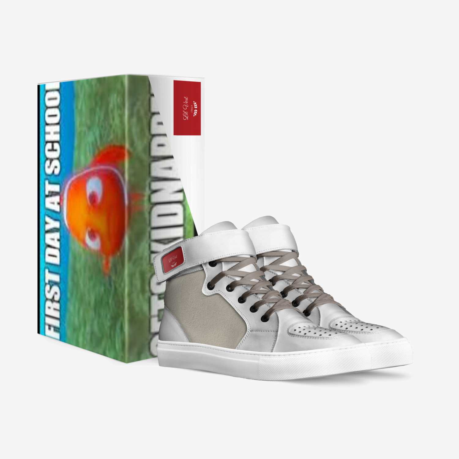 Lil Vert custom made in Italy shoes by Brayden Livingston | Box view
