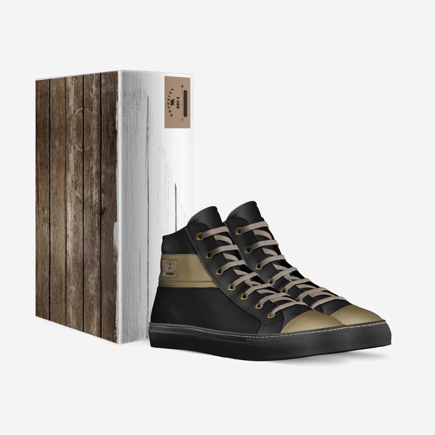 Rbt 2 custom made in Italy shoes by River Smith | Box view