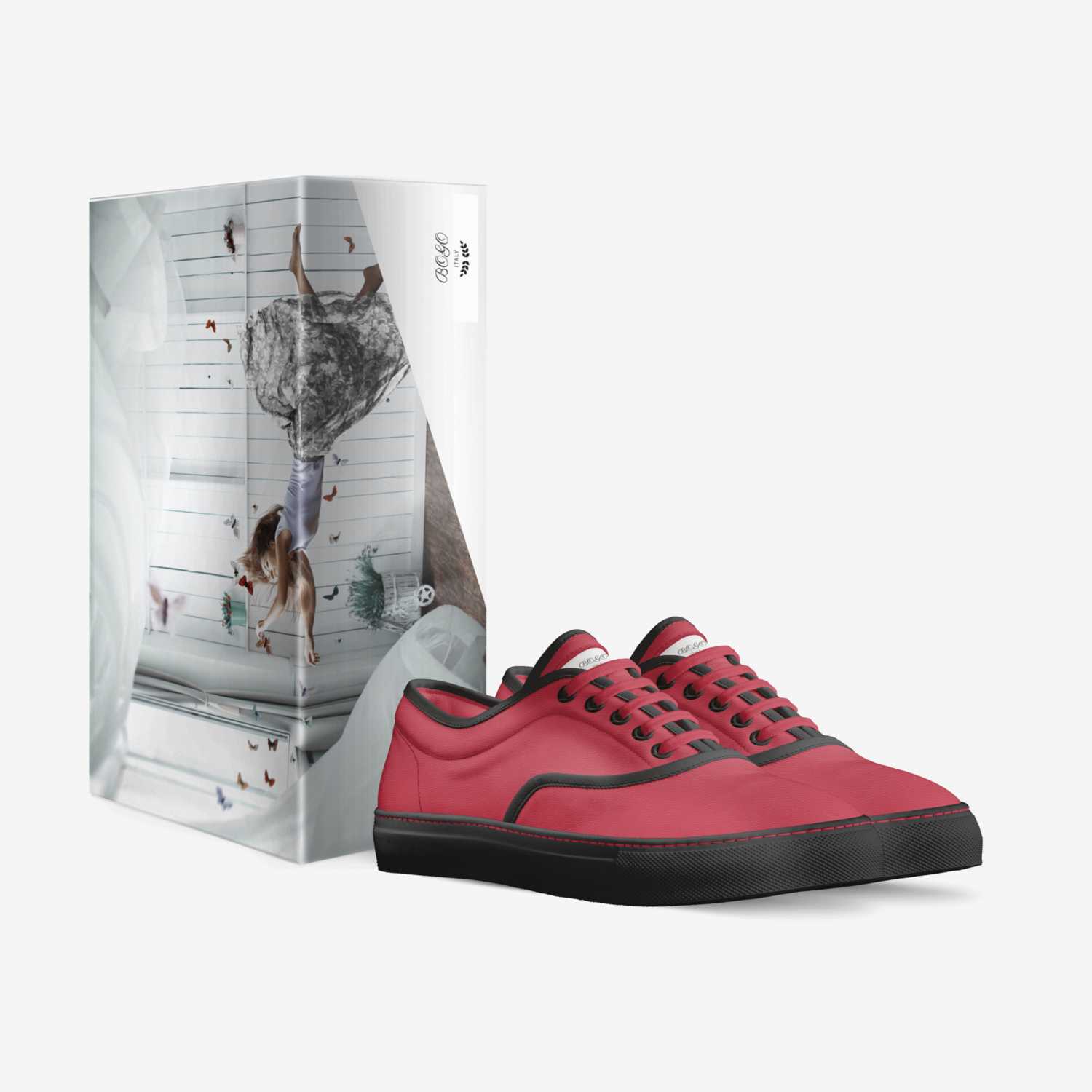 BOGO custom made in Italy shoes by Sophia Iniguez | Box view