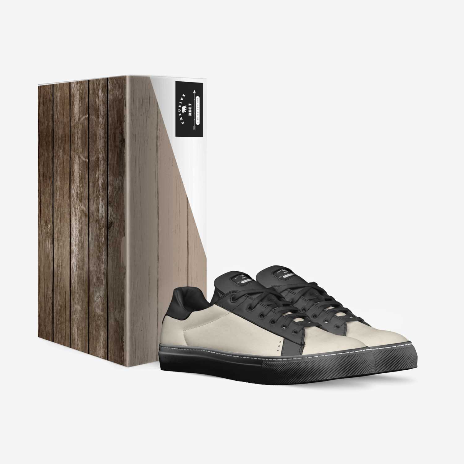 Rbt 7 custom made in Italy shoes by River Smith | Box view