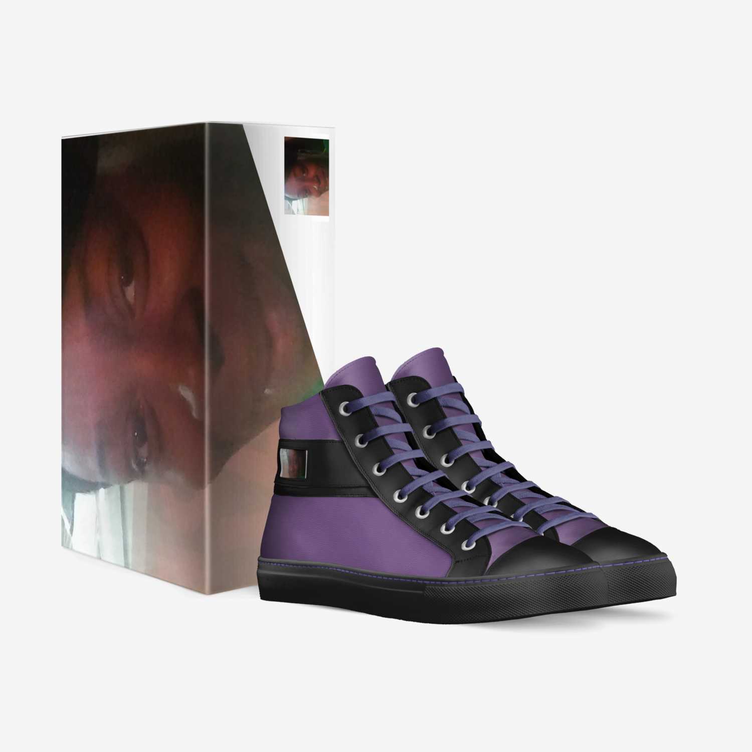 Racheal custom made in Italy shoes by Demond Porterfield | Box view